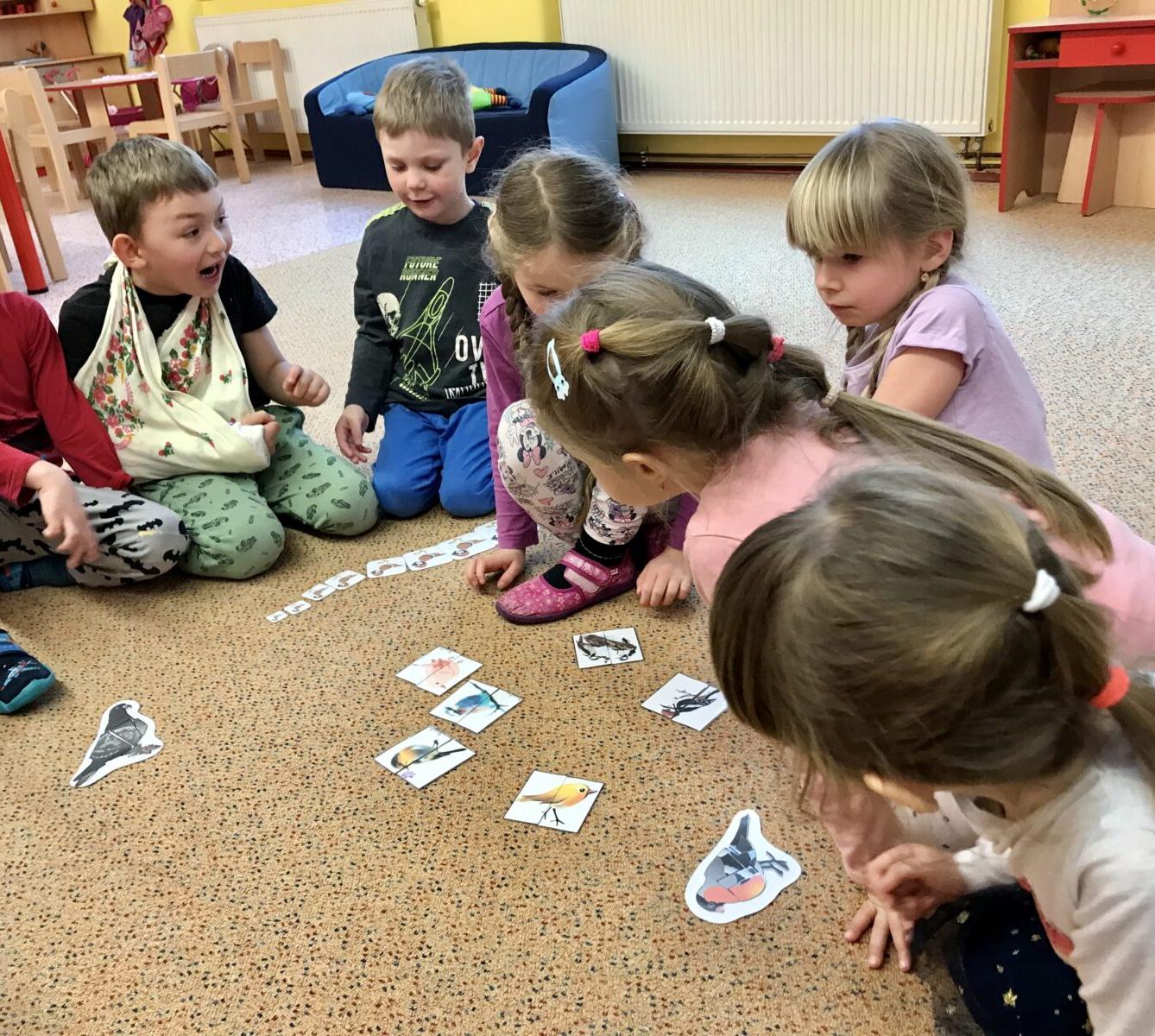 sovičky: ,,zvířata a ptáci v zimě" - 12