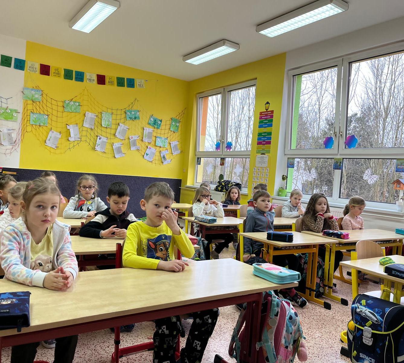předškoláci - návštěva ZŠ - 4