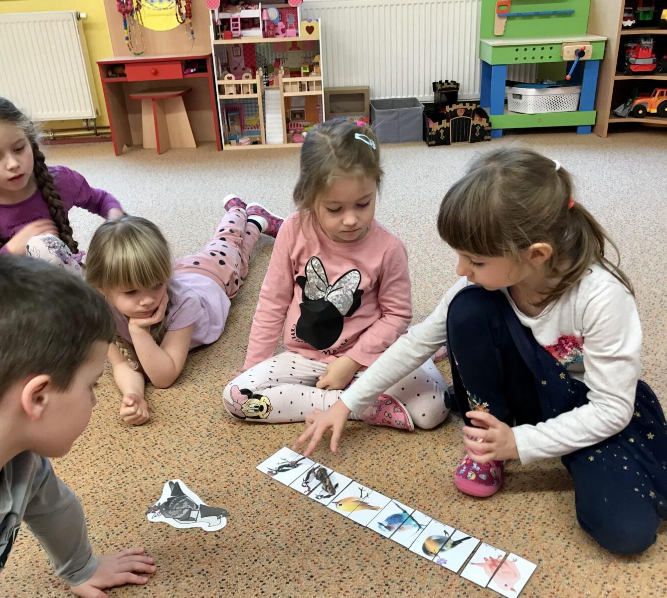 sovičky: ,,zvířata a ptáci v zimě" - 14