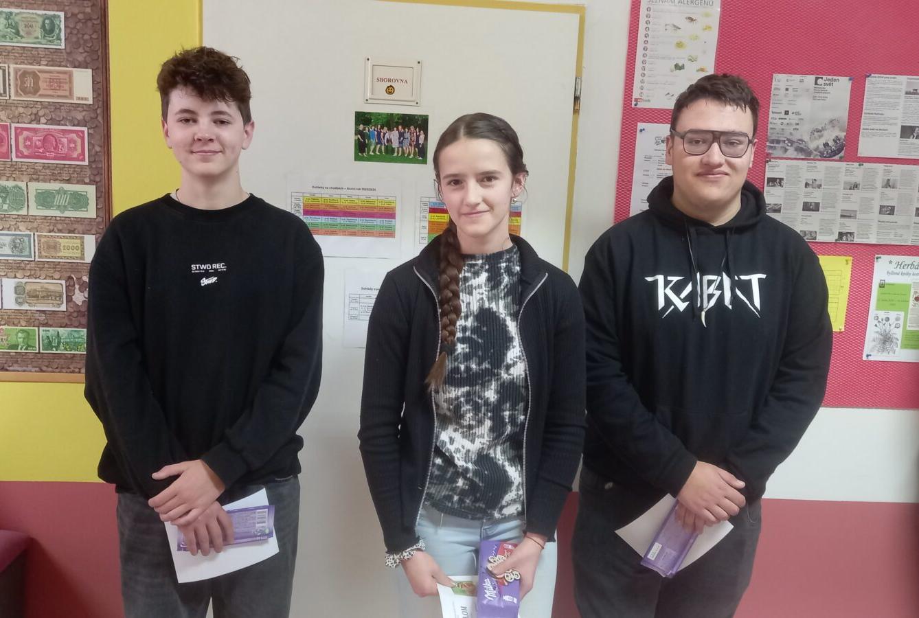 Školní kolo v Poznávání přírodnin II.st. - 2