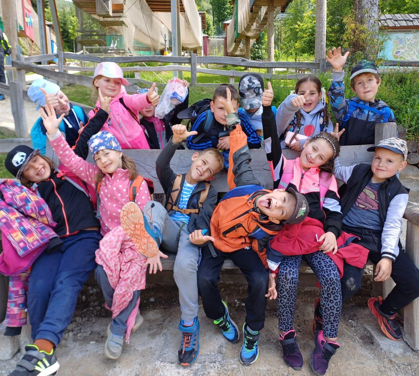 Školní výlet na Dolní Moravě - 1. třída, 2.A +2.B - 9