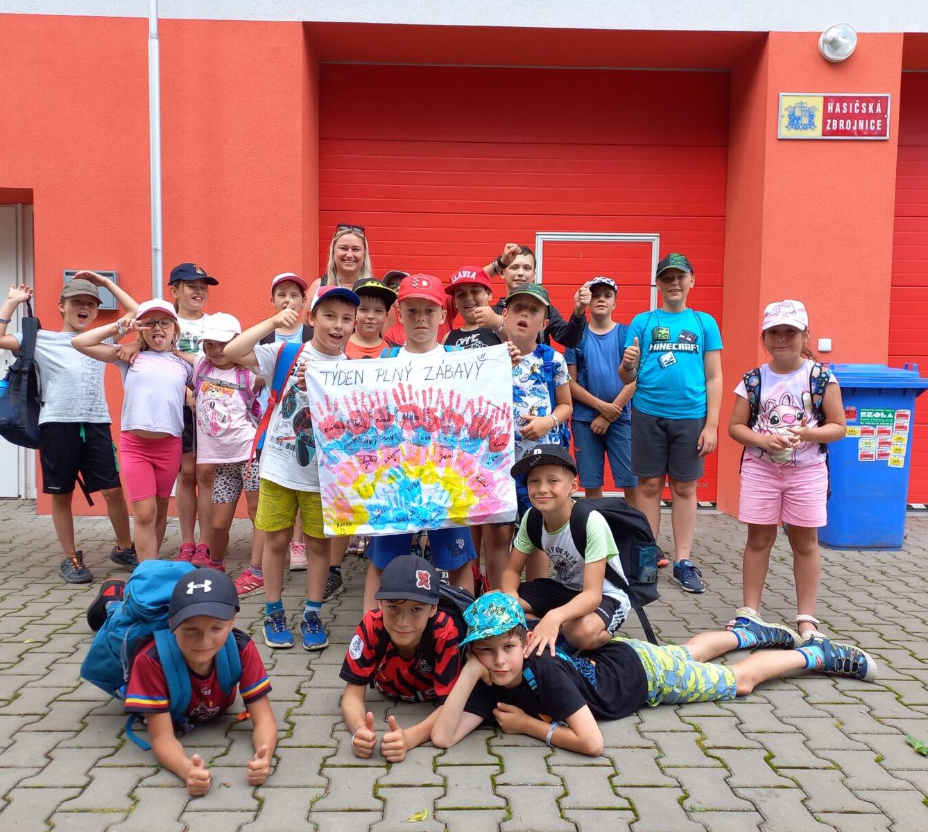 Příměstský tábor "Týden plný zábavy" - čtvrtek 11. 7. - 14