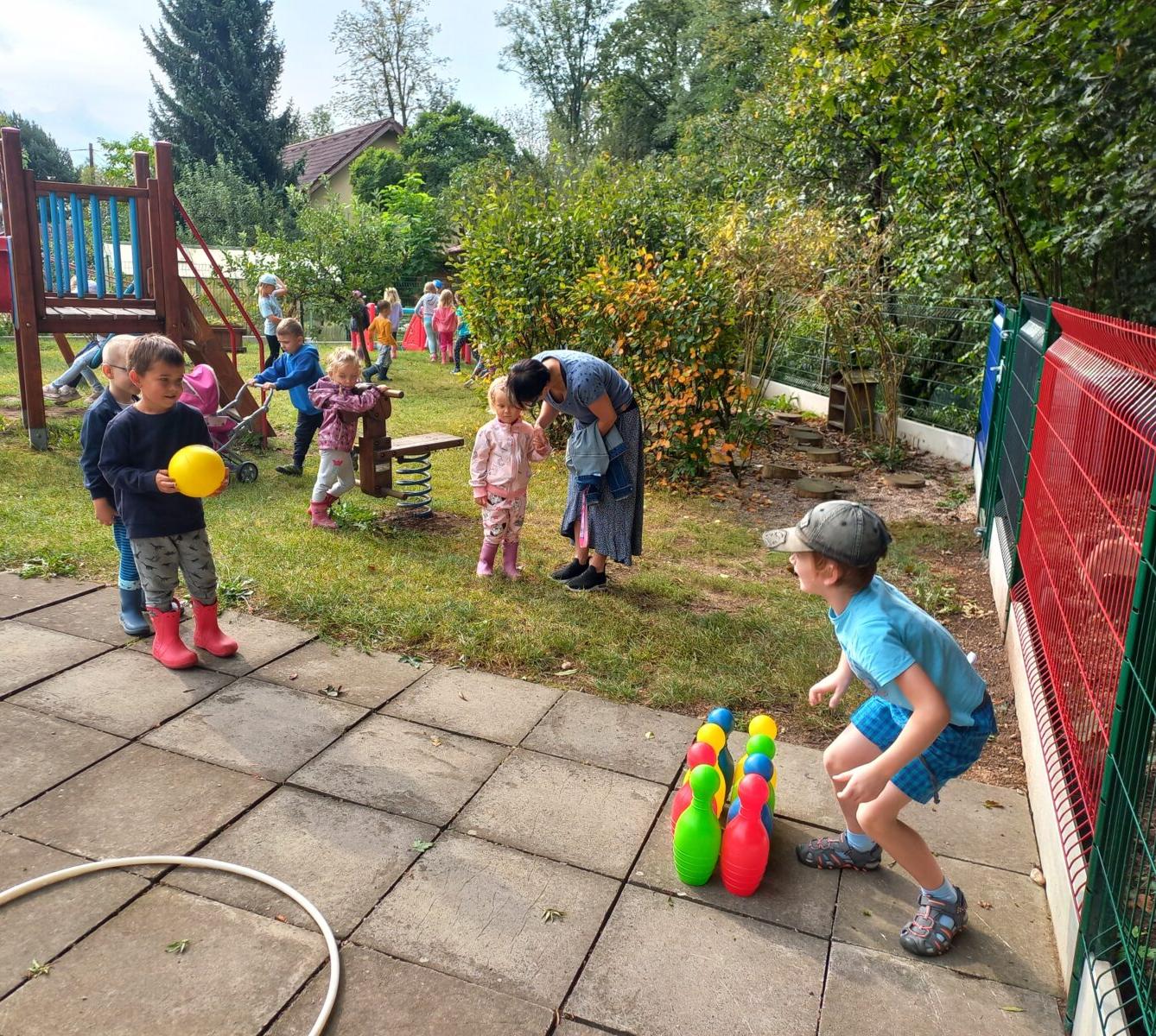 Prvňáčci na návštěvě v MŠ Kamarád - 11