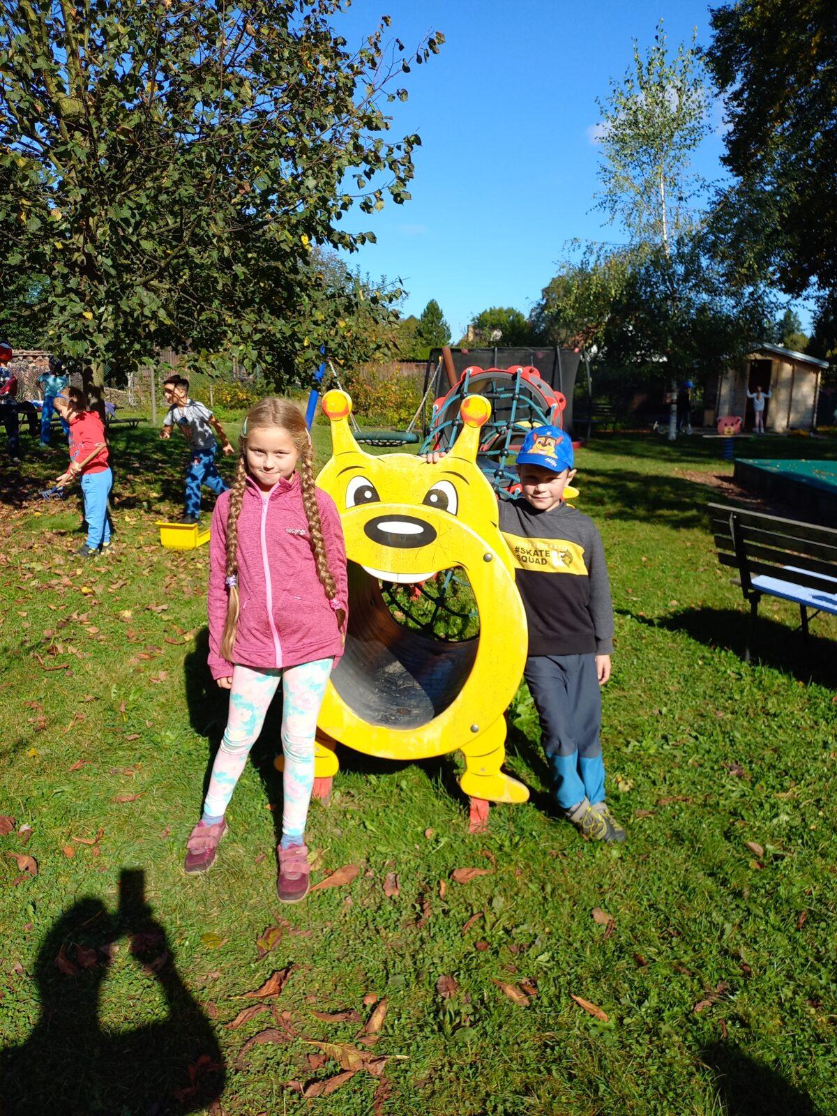 Prvňáčci na návštěvě v MŠ Korálek - 6