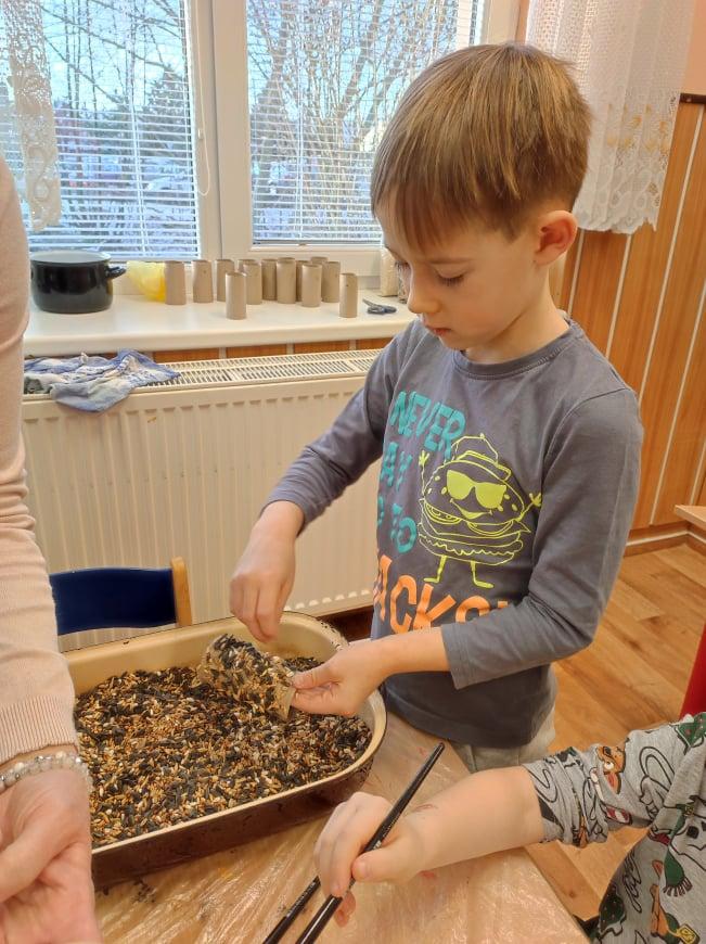 Tvoříme krmítka a LIŠKA - 12