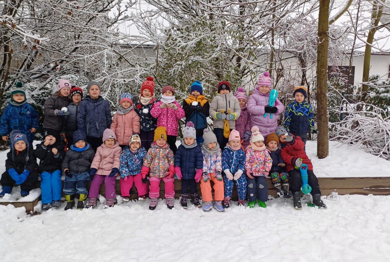 první sníh ve školce - 2