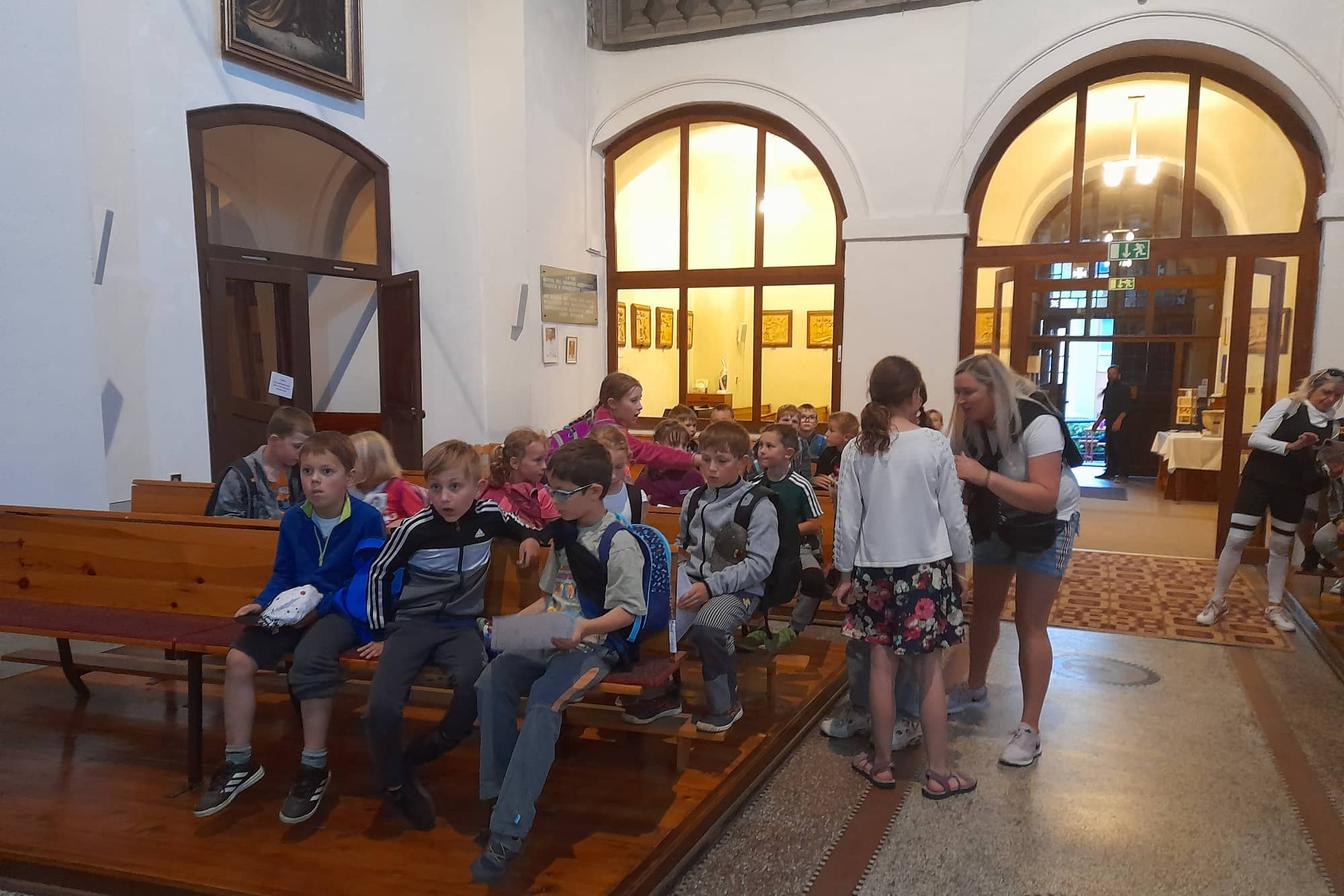 Spaní ve škole - družinka