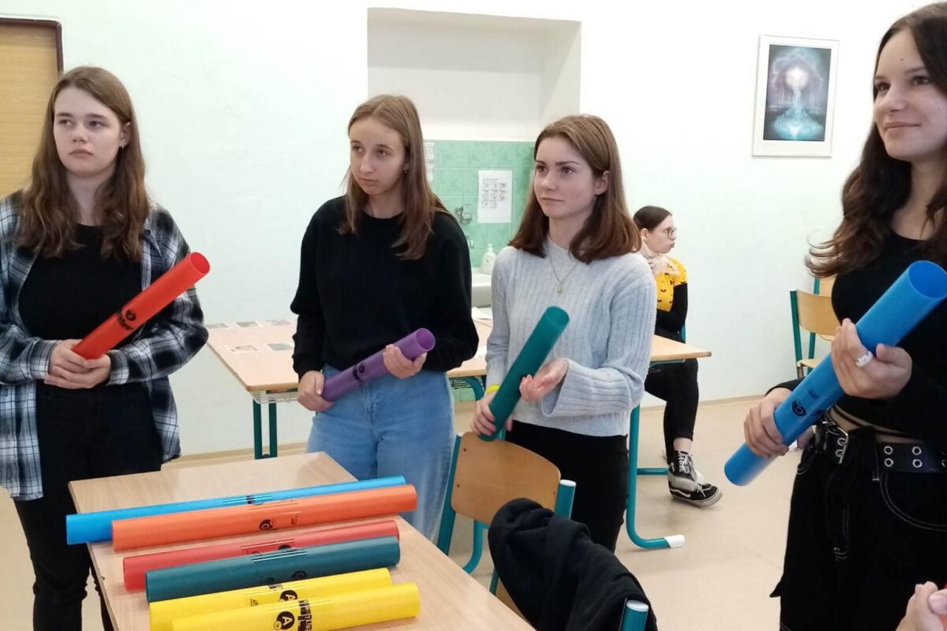 Účast deváťaček na ZDRAVOhrátkách