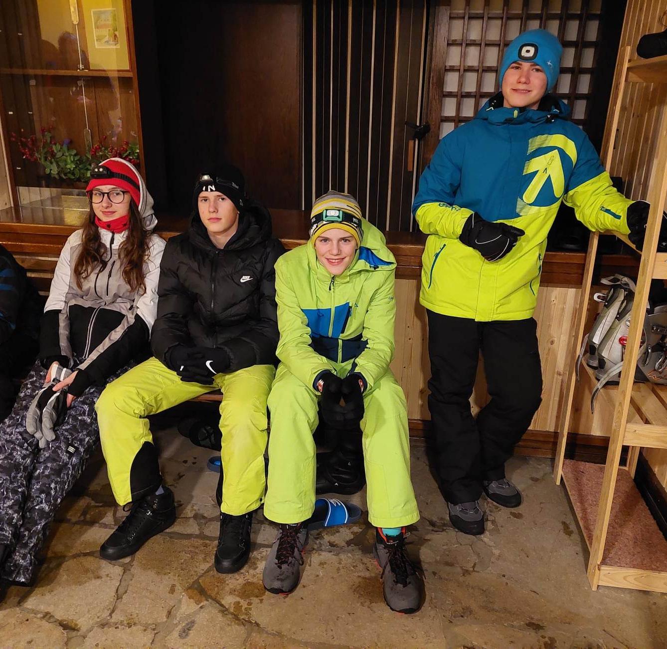 Lyžařský výcvik 2. den - 1