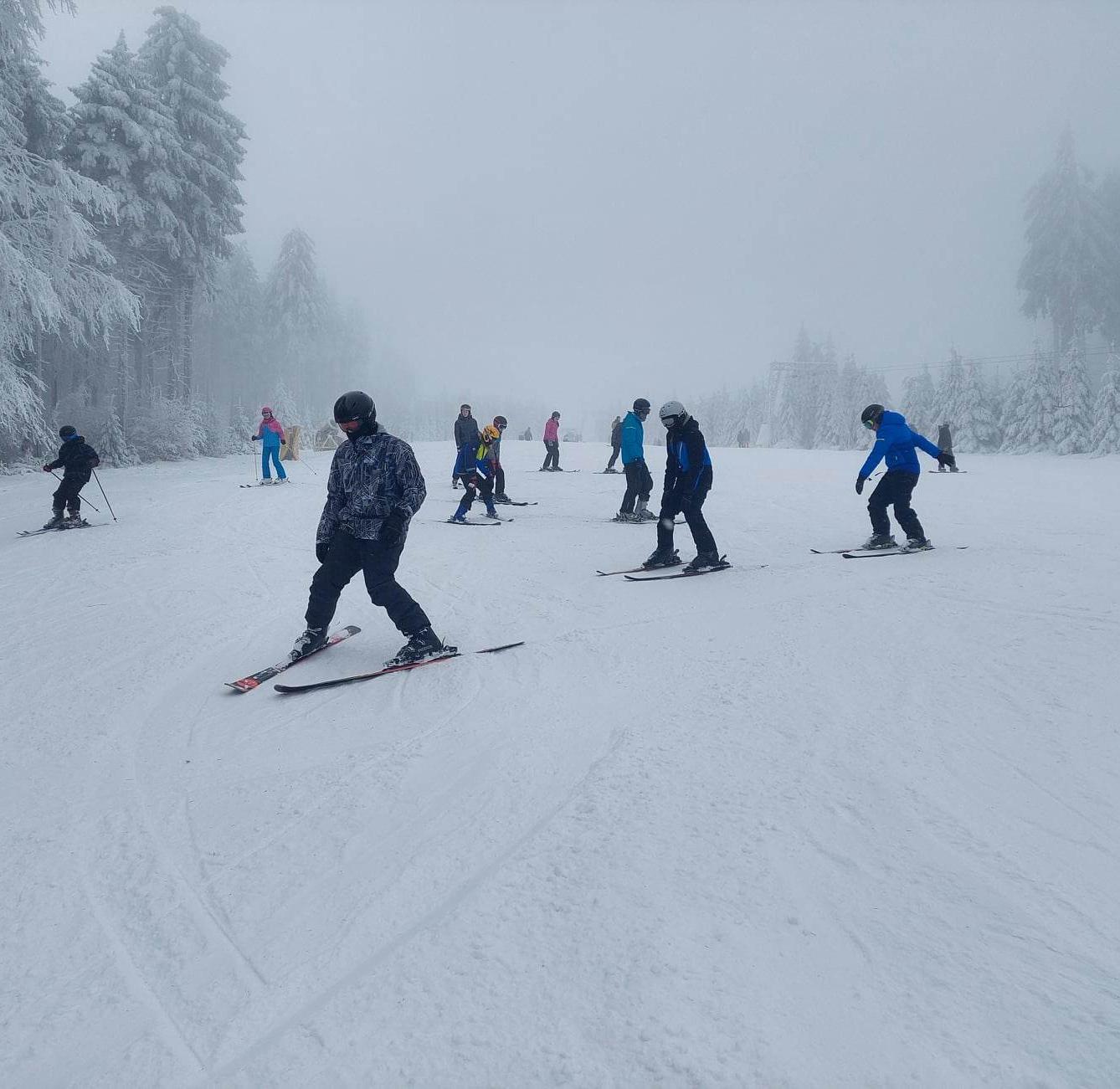 Lyžařský výcvik 2. den - 6