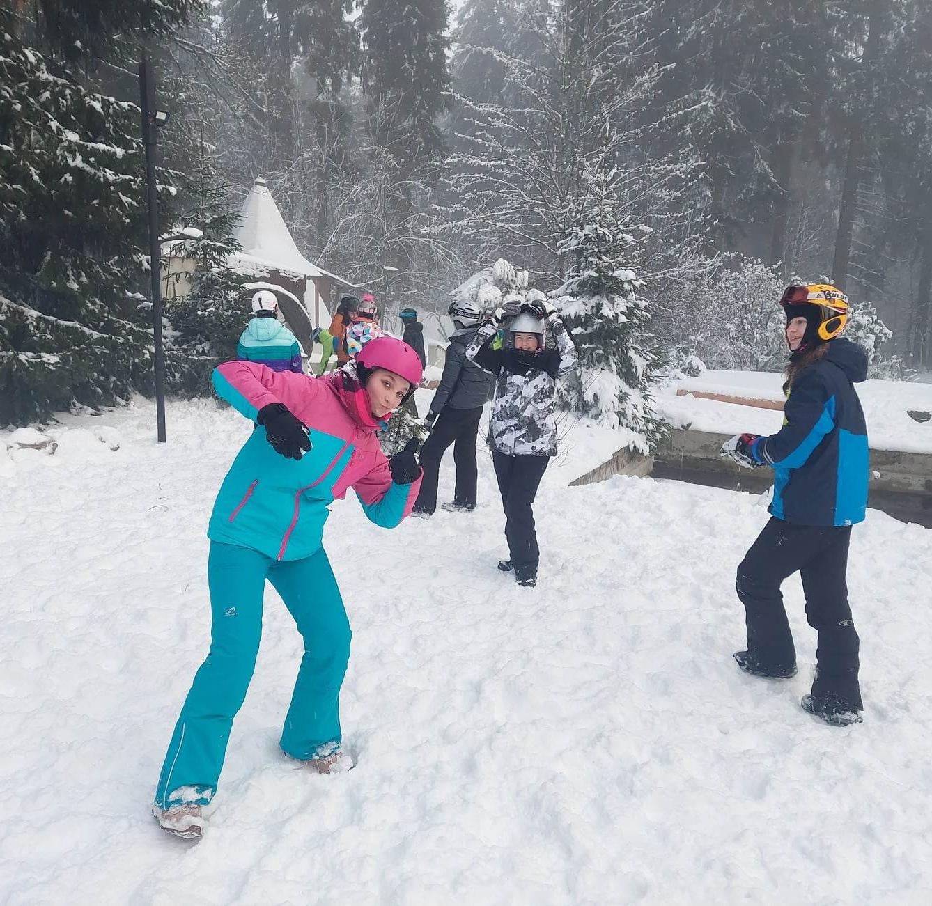 Lyžařský výcvik - 3. den - 12