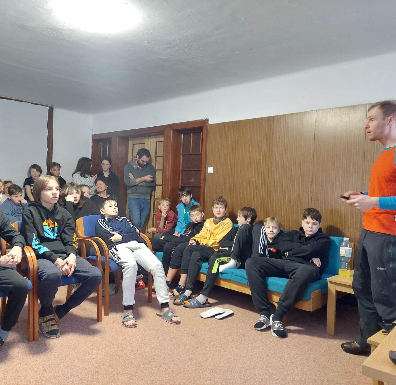 Lyžařský výcvik - 1. den - 9