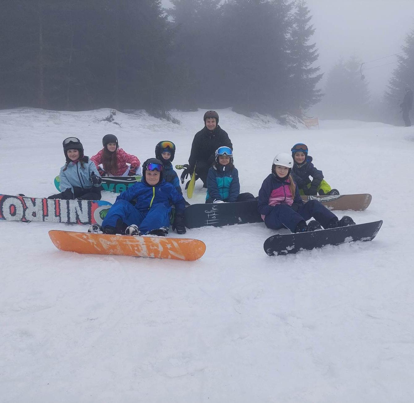 Lyžařský kurz 2. den - 2