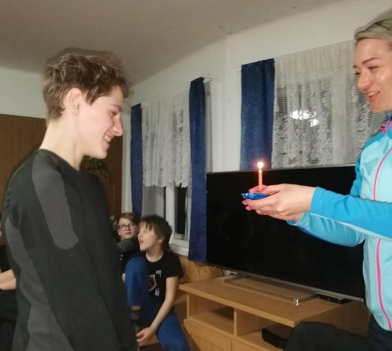 Lyžařský výcvik - 1. den - 11