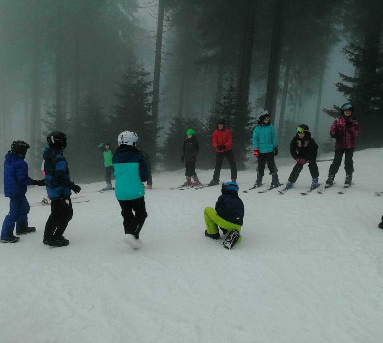 Lyžařský kurz 2. den - 7