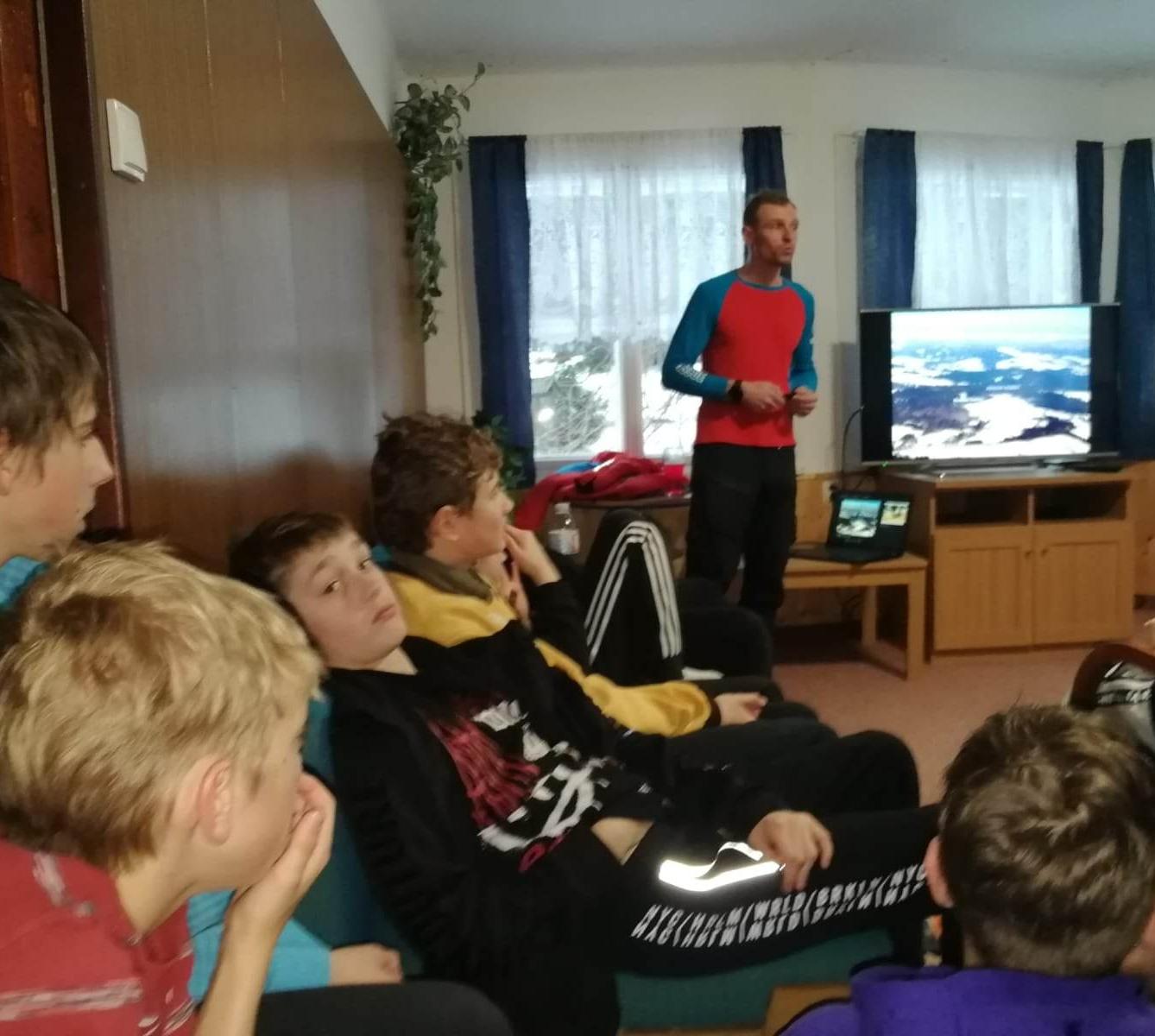 Lyžařský výcvik - 1. den - 21