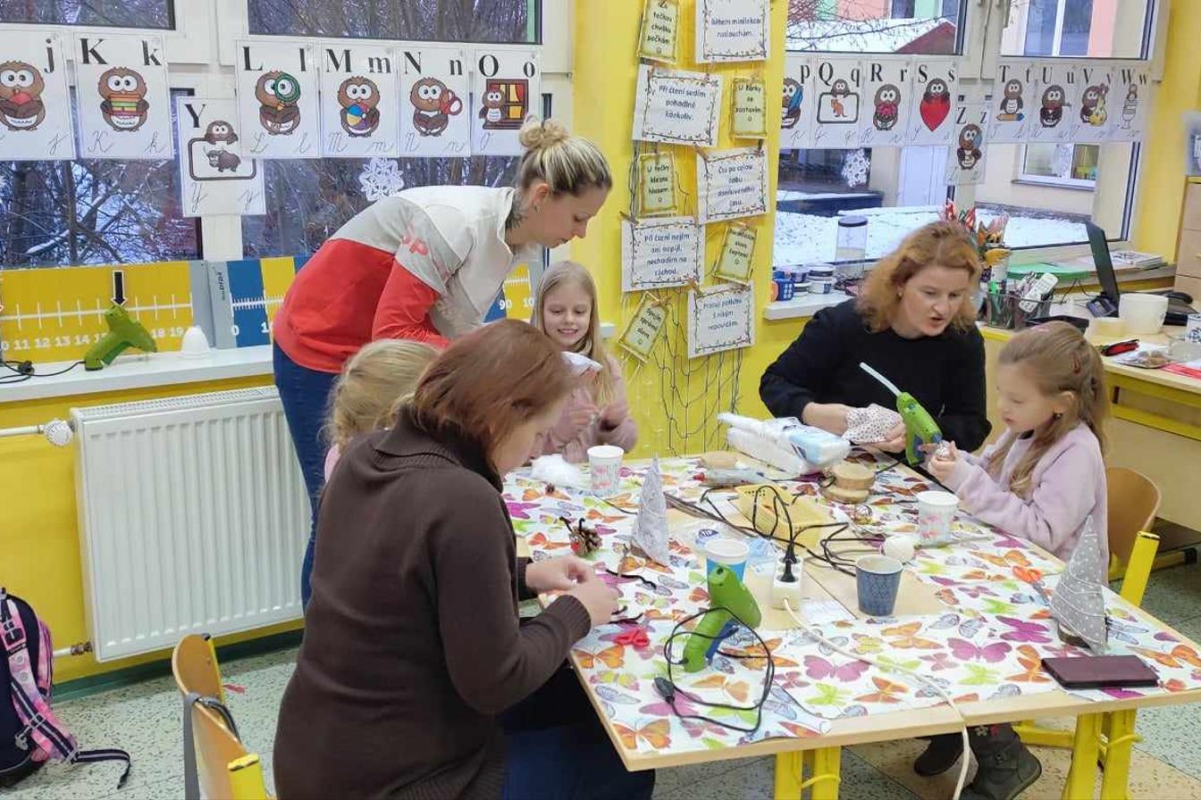 Vánoční tvoření v 2.A