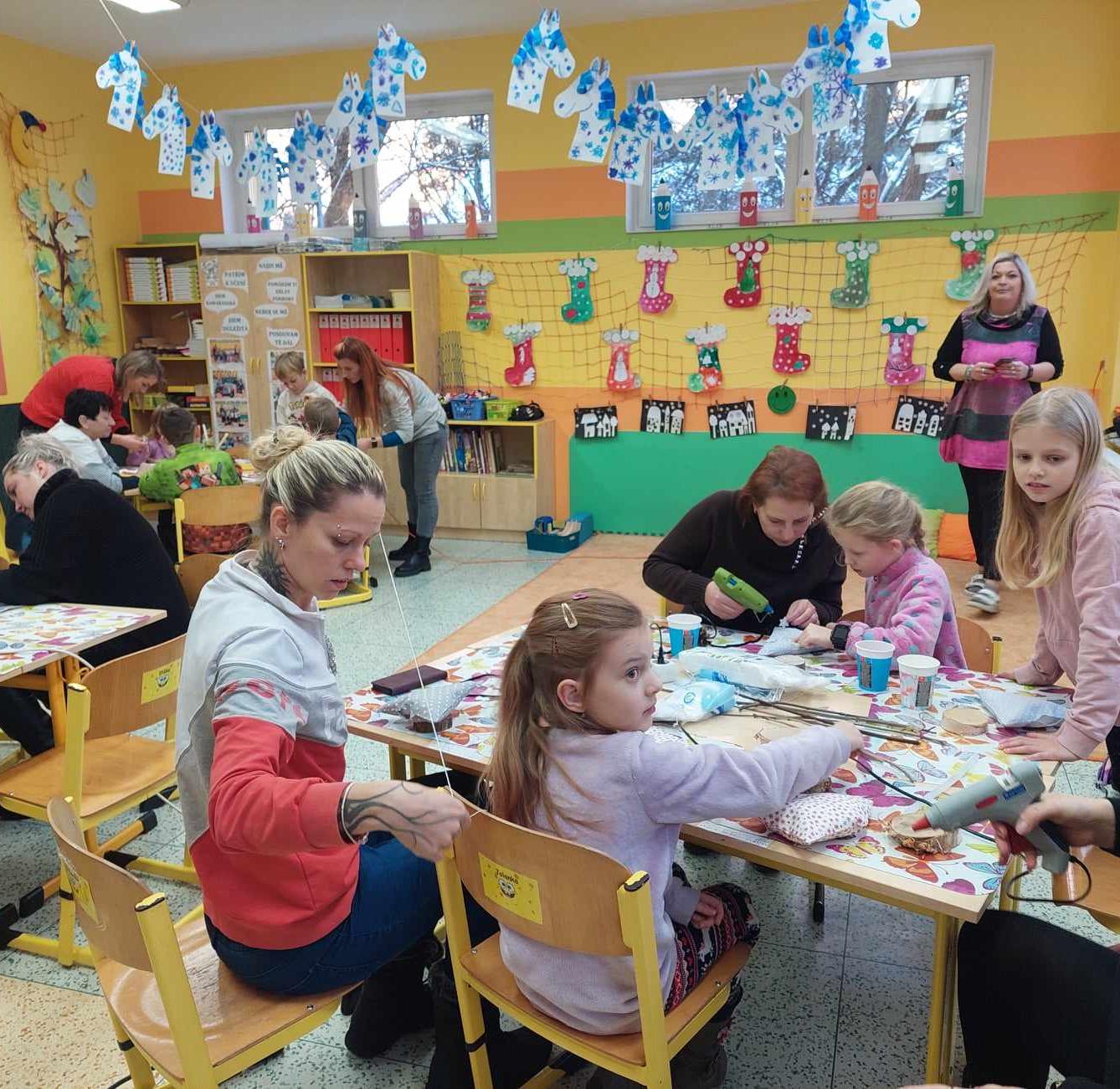 Vánoční tvoření v 2.A - 2