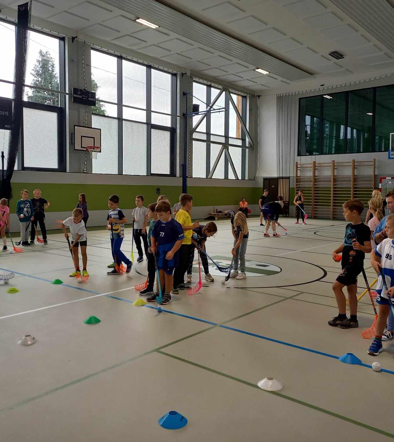 Florbalové nábory na 1. stupni - 7