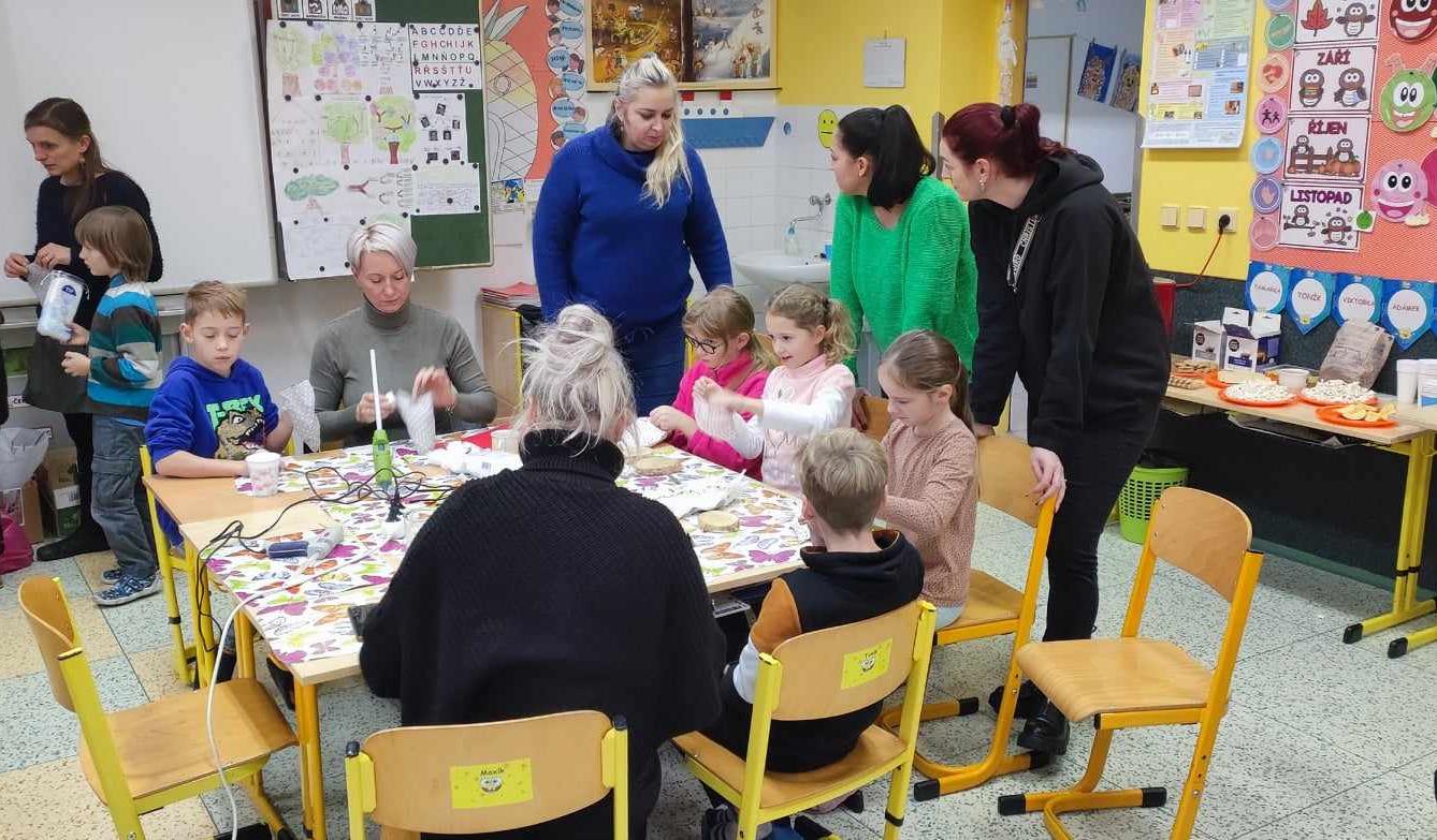 Vánoční tvoření v 2.A - 10