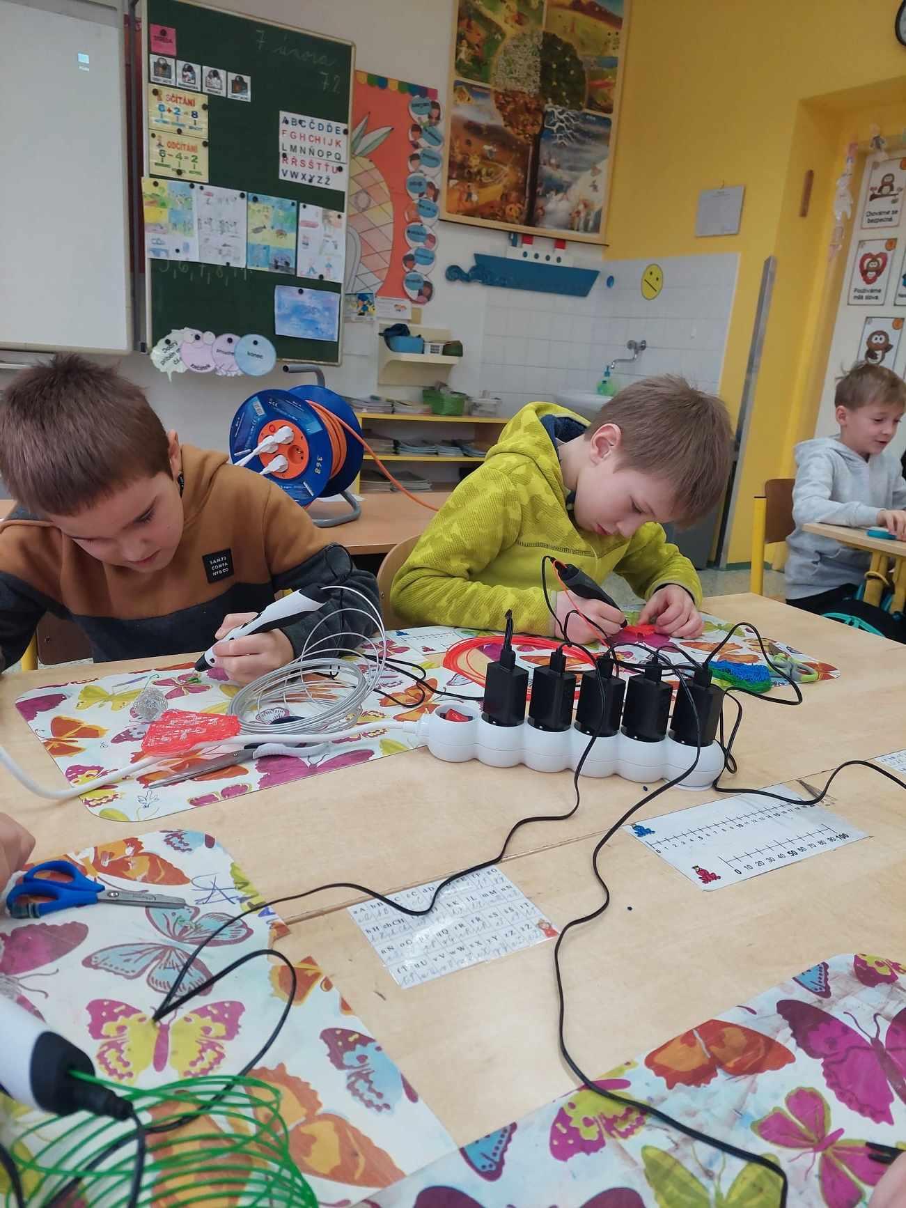 Práce s 3D pery - druháci - 1