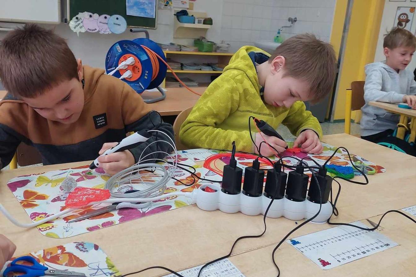 Práce s 3D pery - druháci