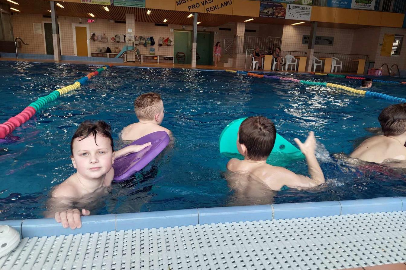 Plavecký výcvik na 1. stupni