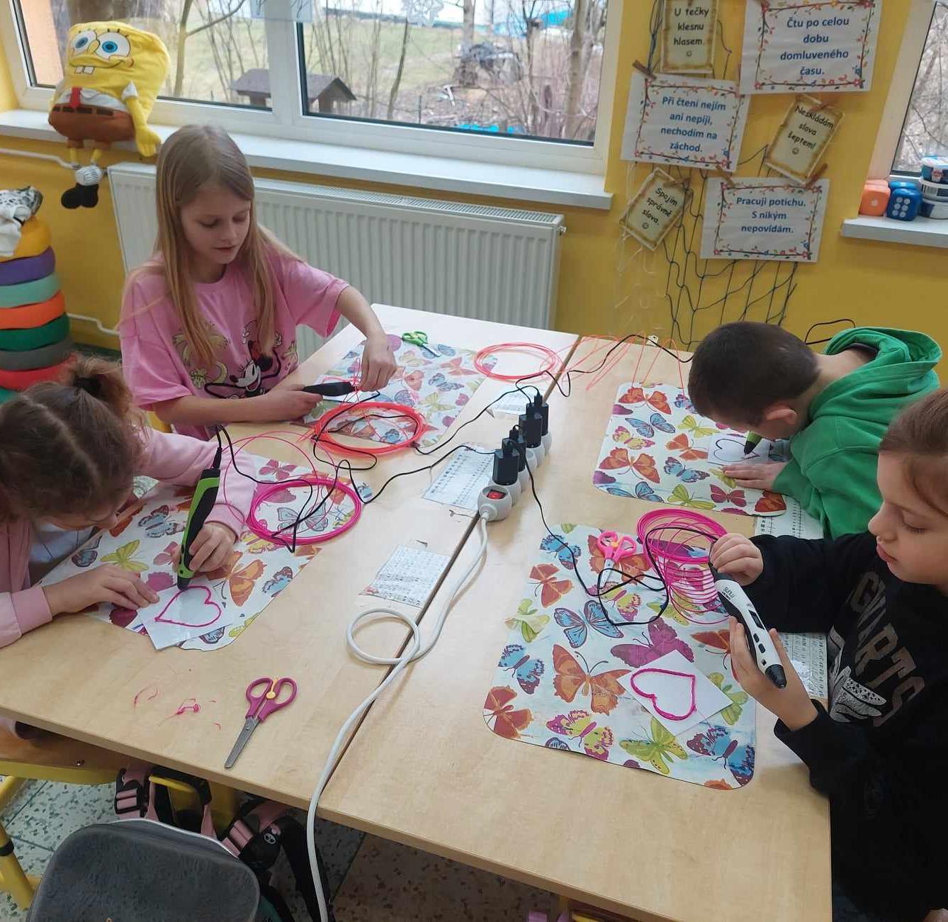 Práce s 3D pery - druháci - 9