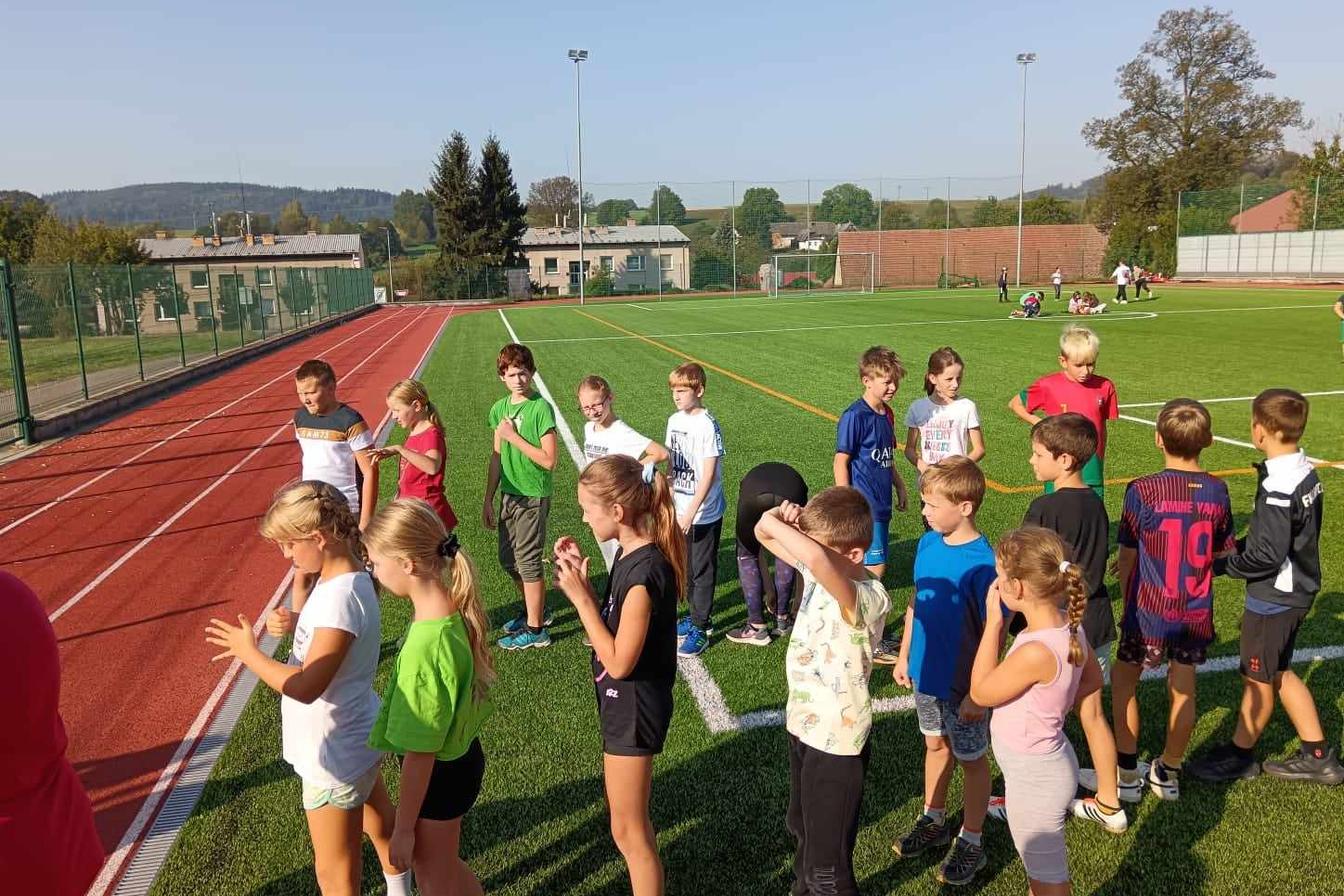 Běh Emila Zátopka 1. stupeň