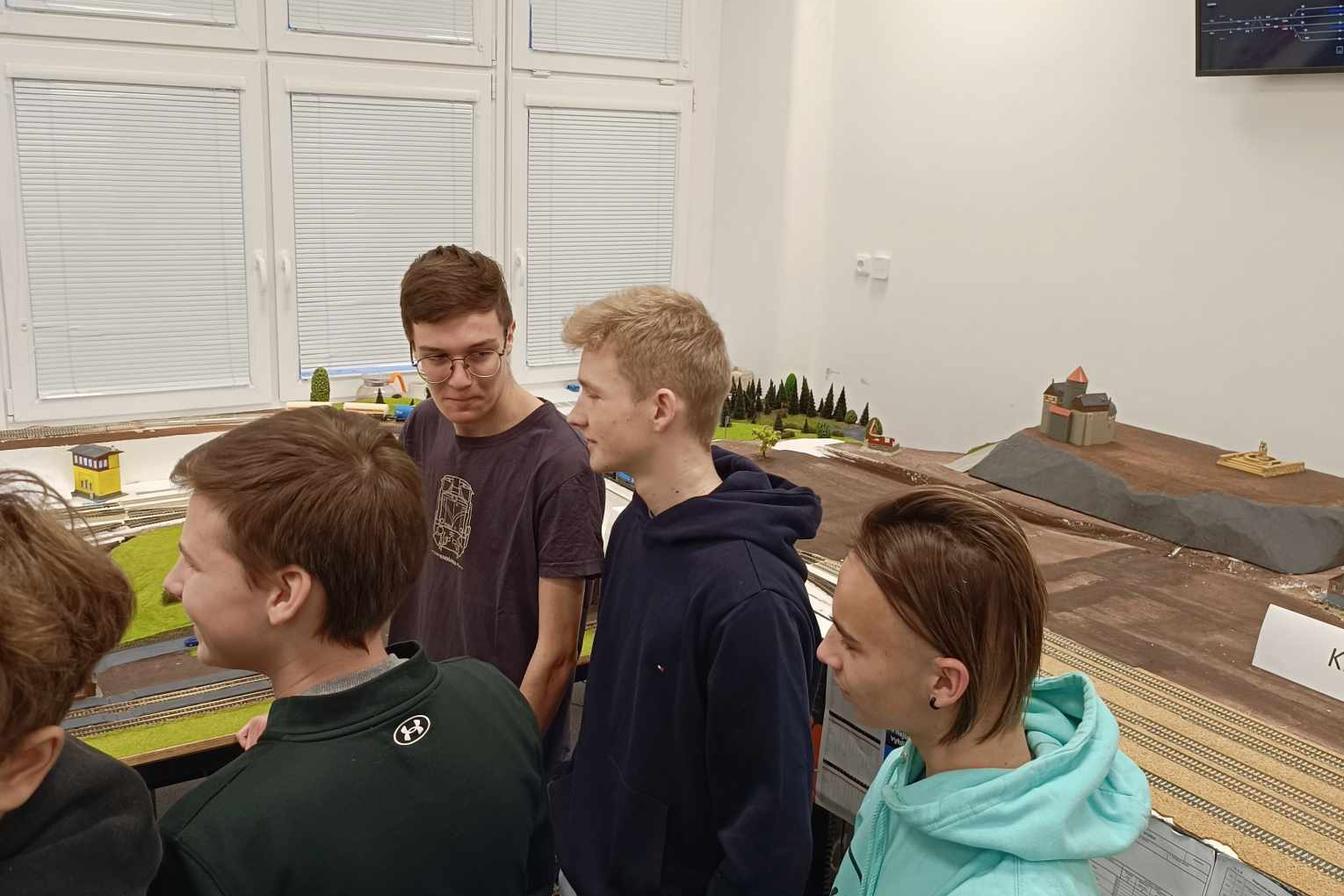 Exkurze na SŠ technické a dopravní v ČT