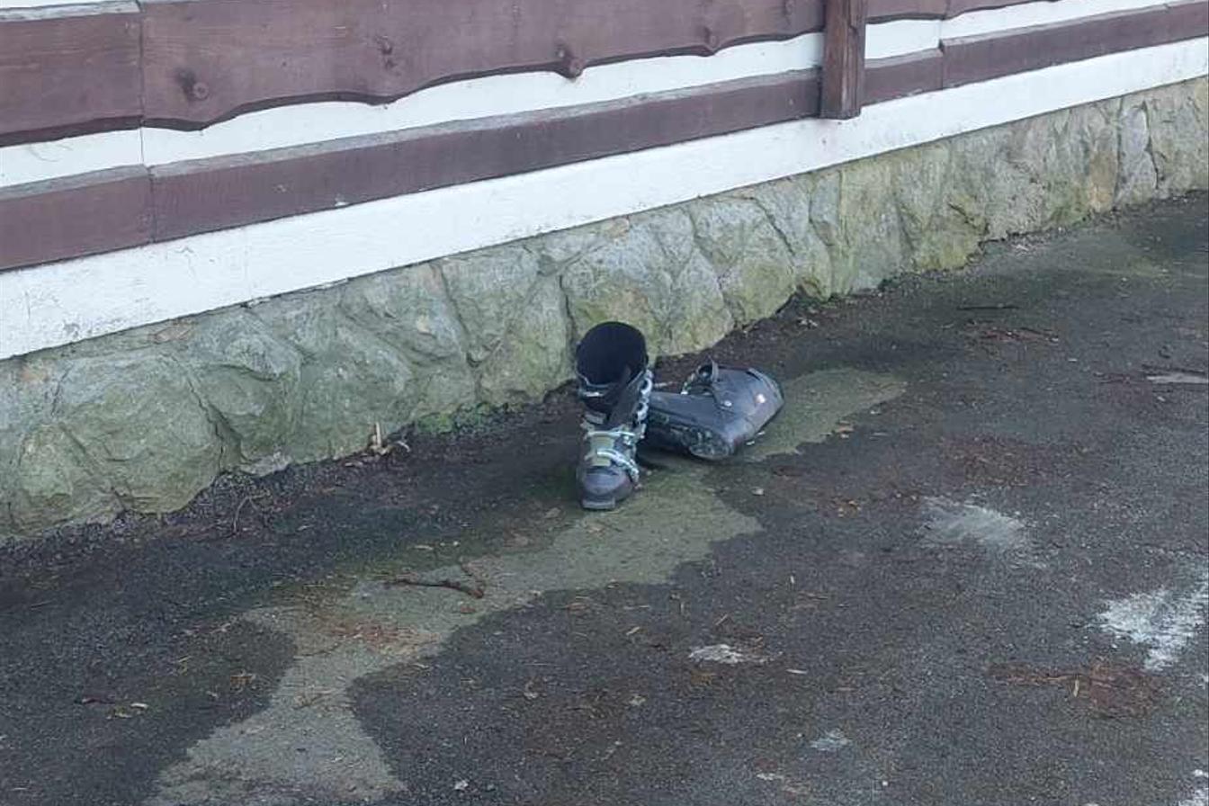 Lyžařský výcvik - pondělí