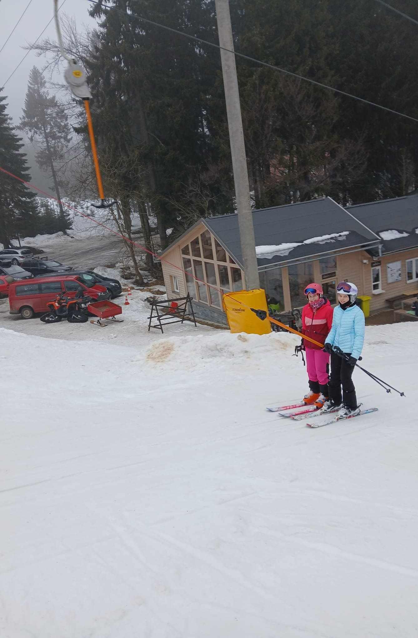 Lyžařský výcvik - středa - 2