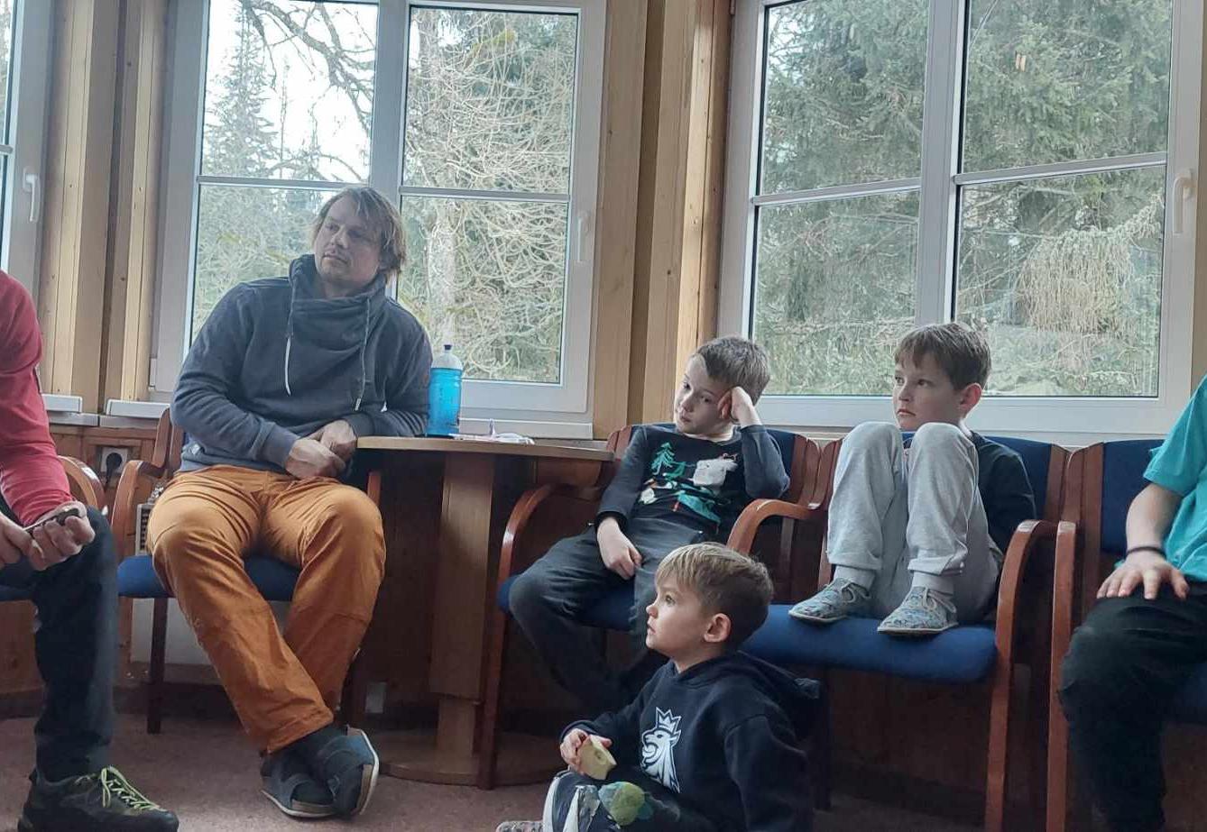 Lyžařský výcvik - pondělí - 2