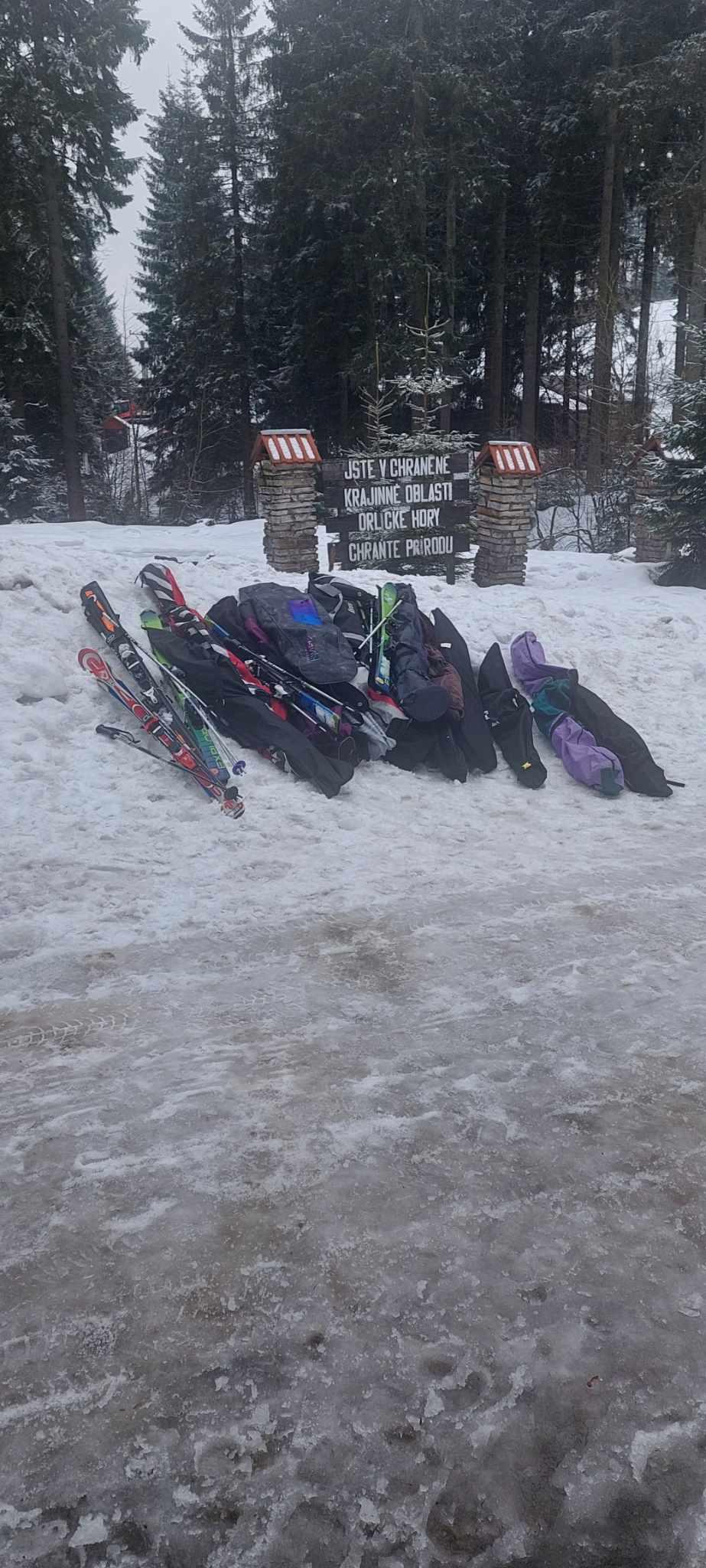 Lyžařský výcvik - pátek - 1