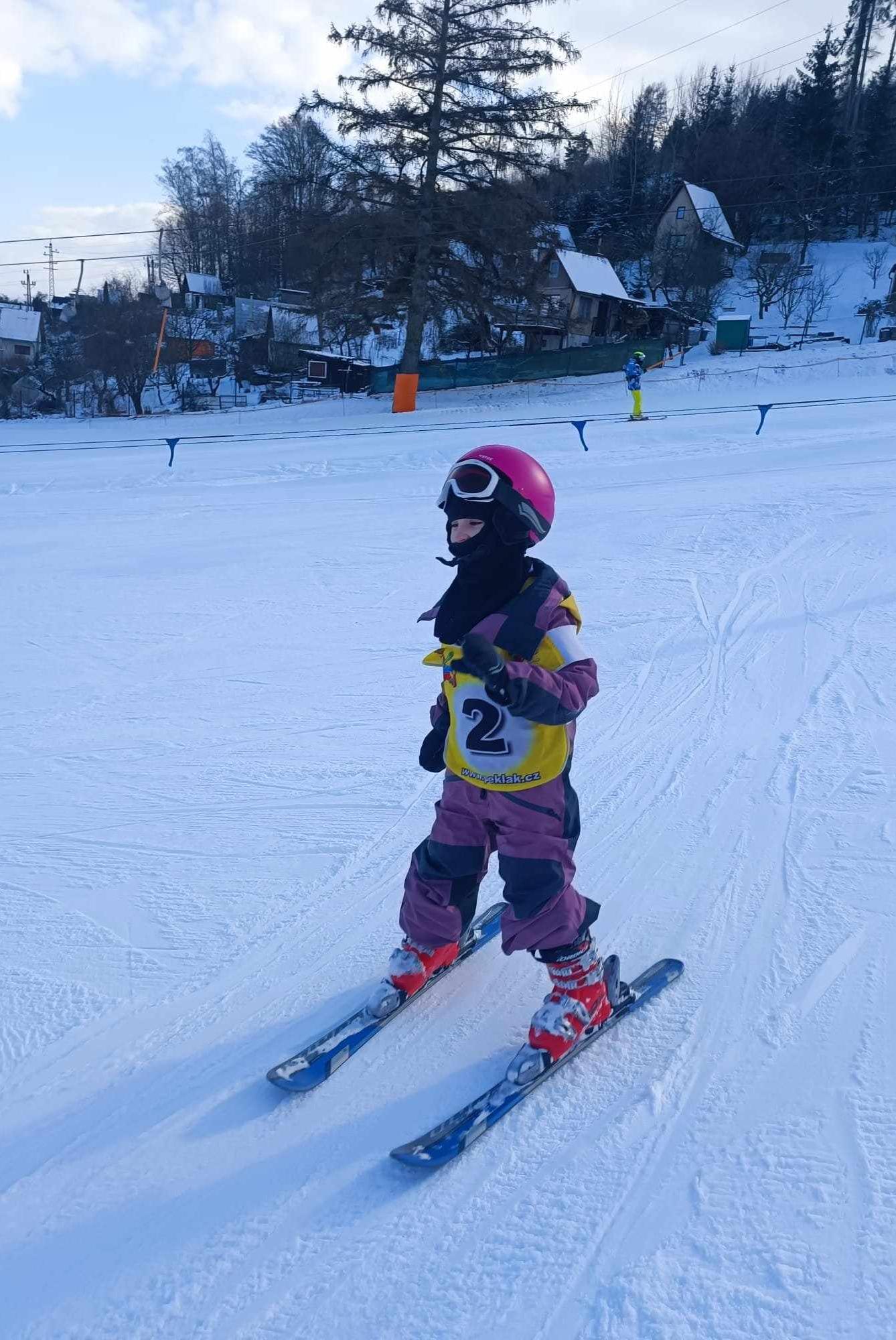 Závěrečná lyžařská školička na Pekláku - 32
