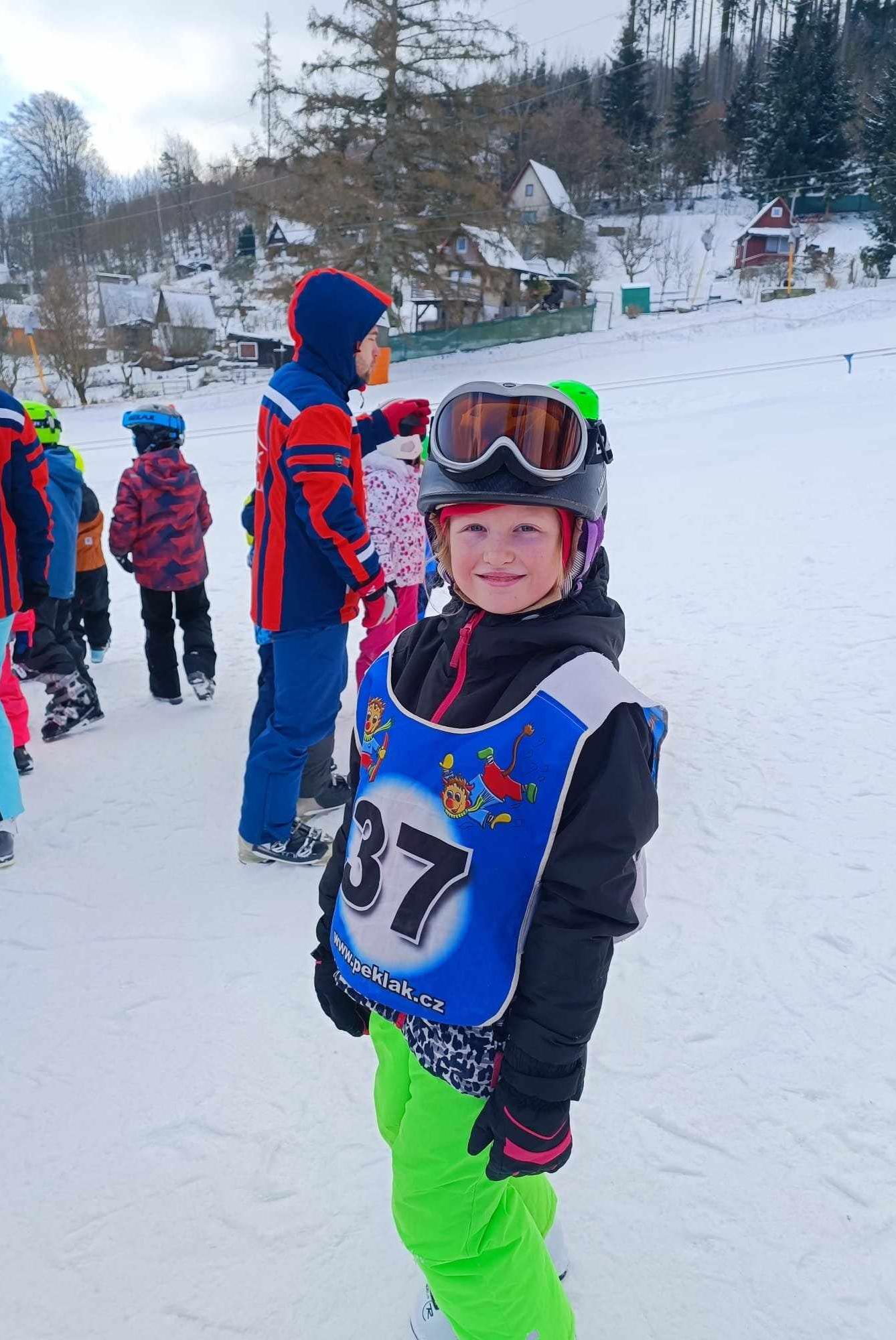 Závěrečná lyžařská školička na Pekláku - 41