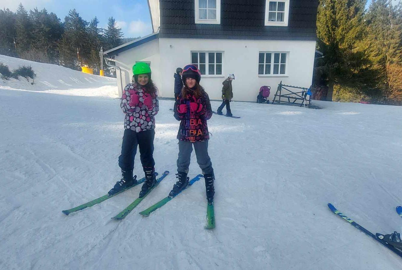 Lyžařský výcvik - pondělí - 7