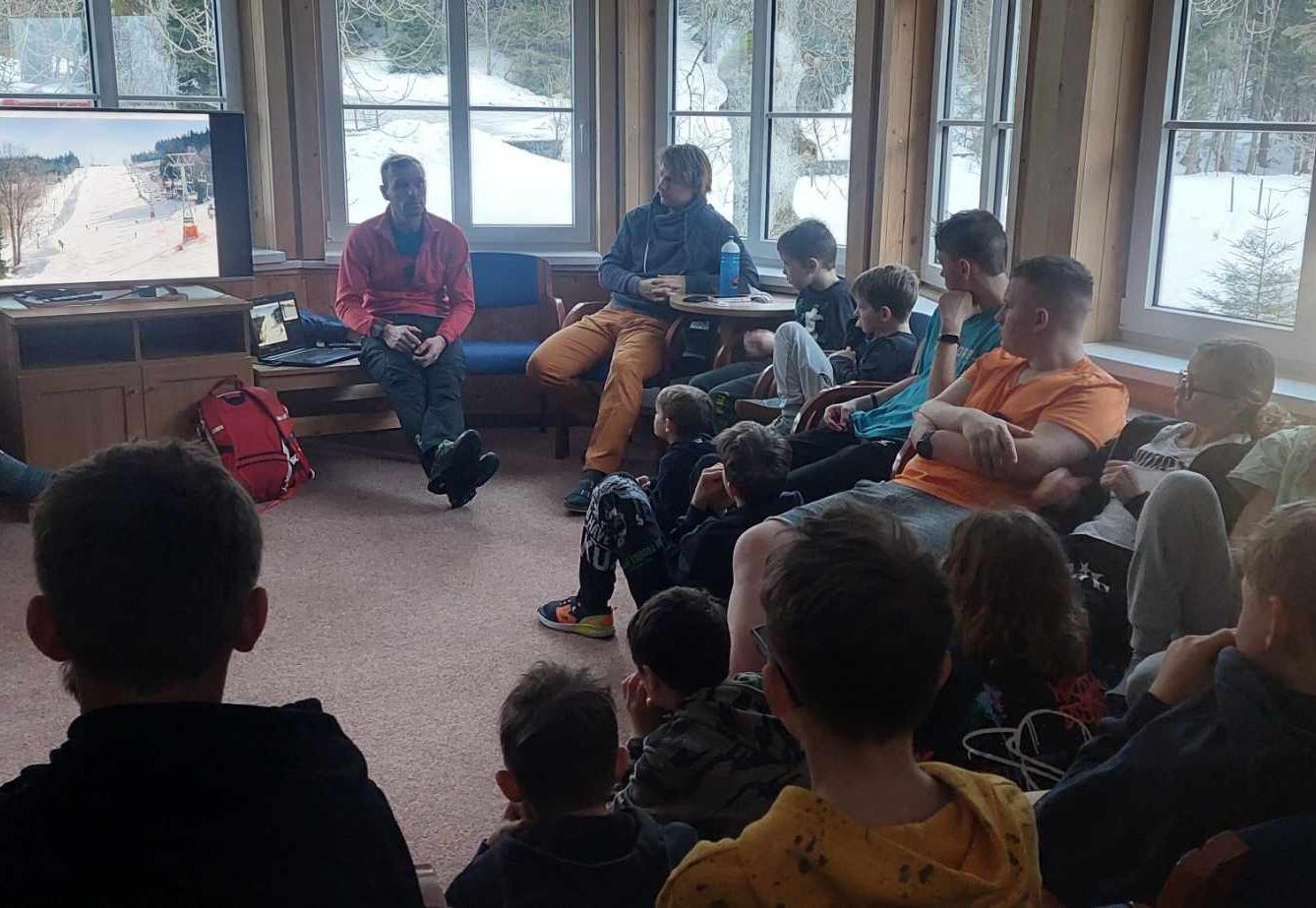 Lyžařský výcvik - pondělí - 10