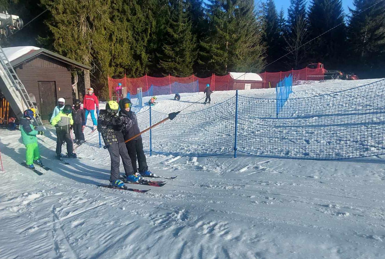 Lyžařský výcvik - pondělí - 12