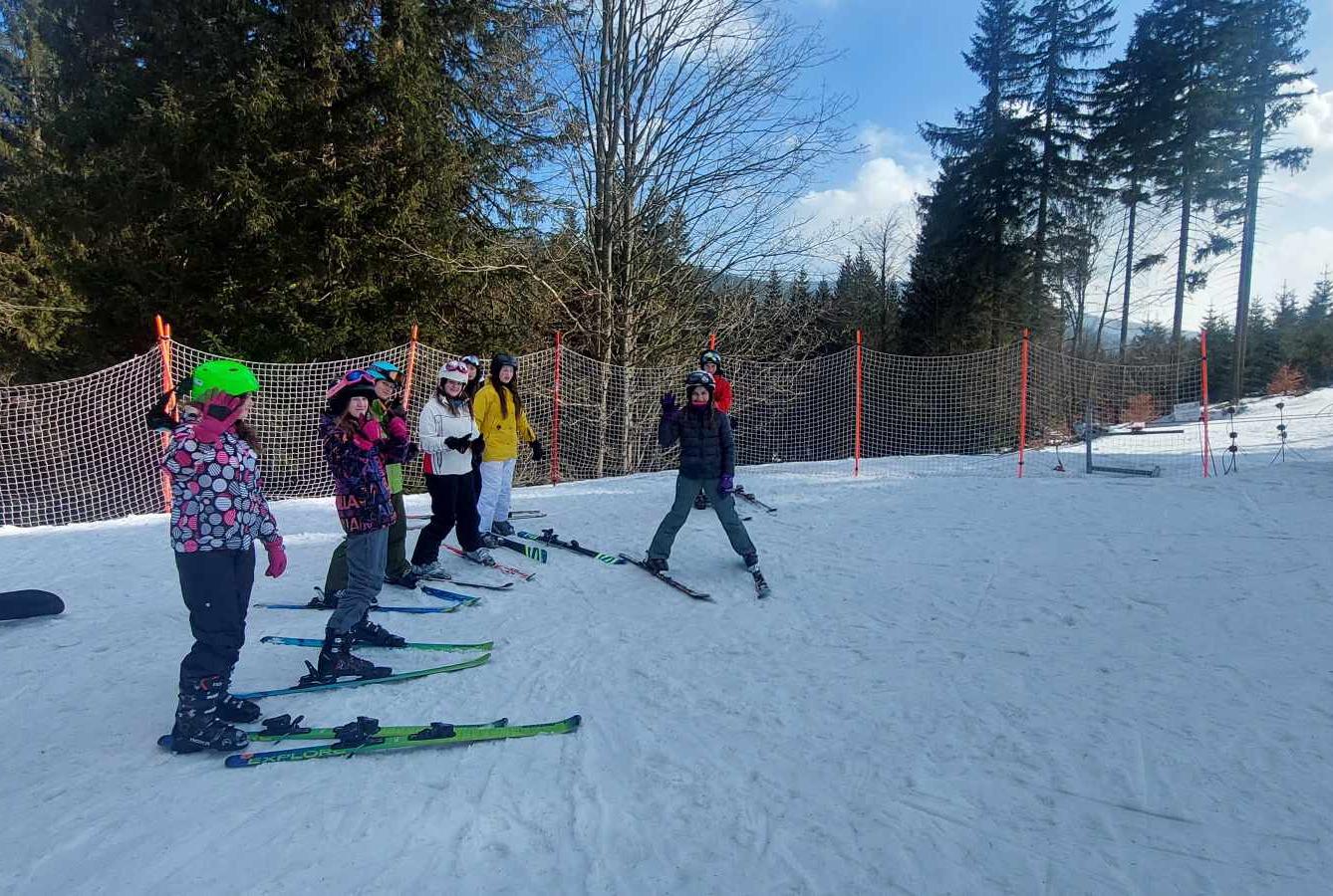 Lyžařský výcvik - pondělí - 13