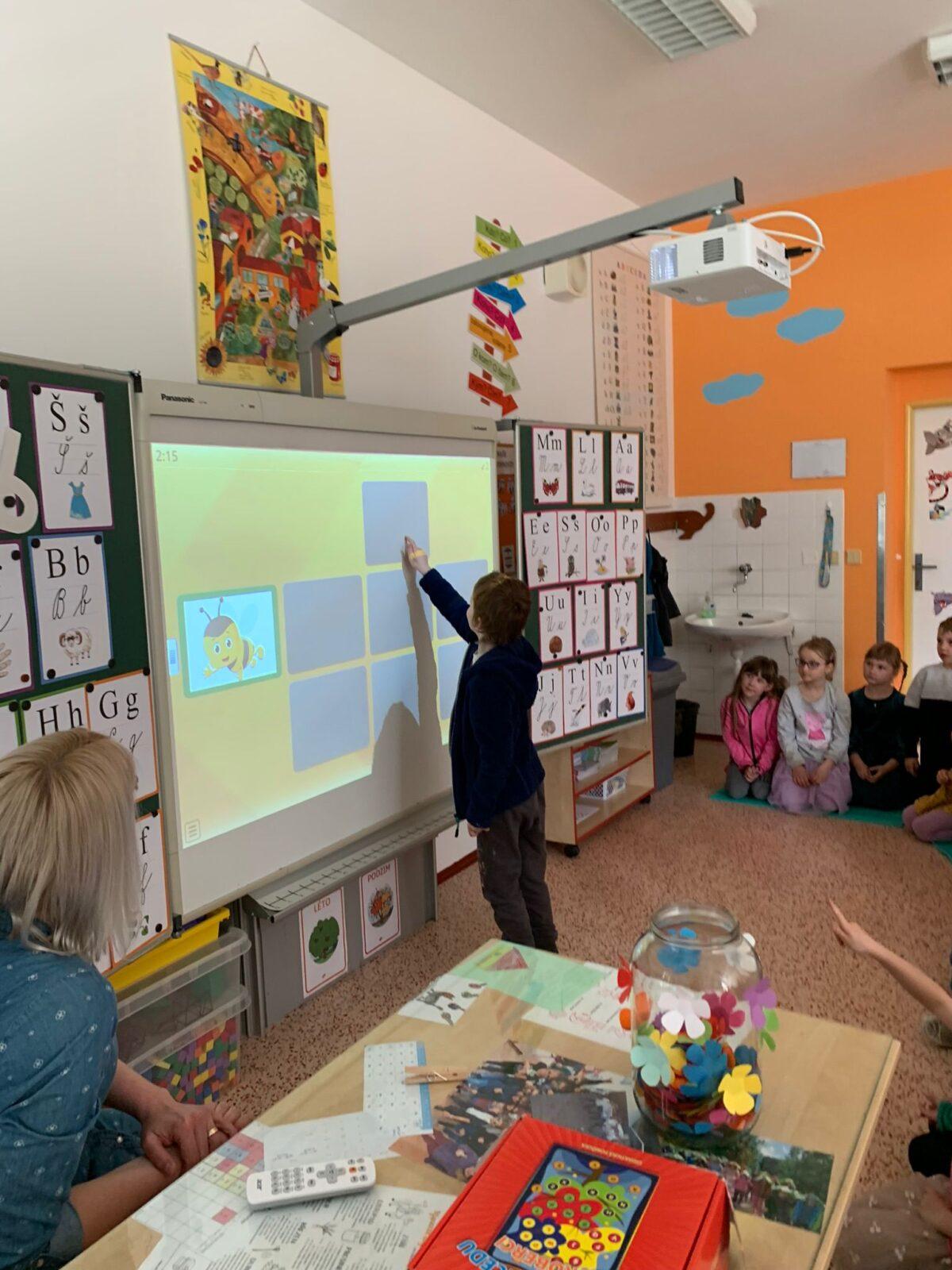 předškoláci navštívili ZŠ - 7