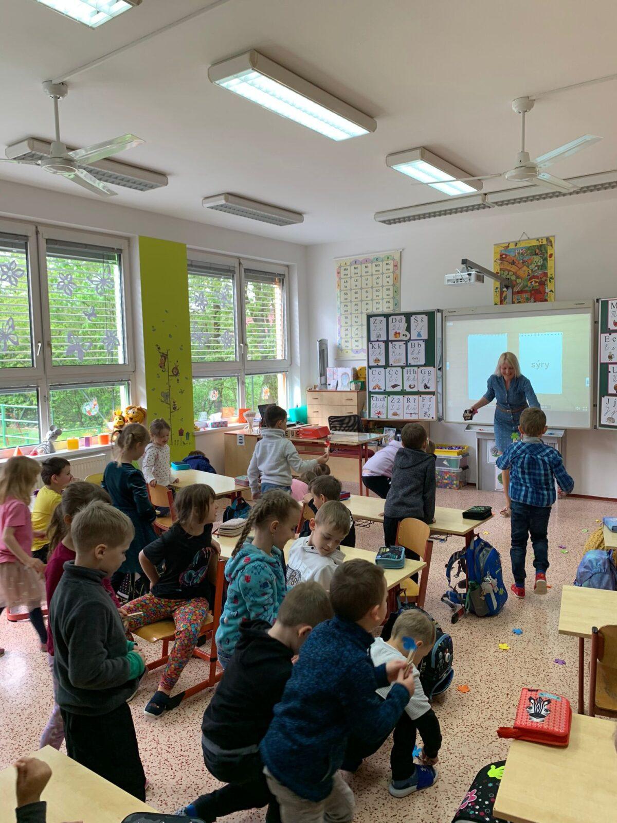 předškoláci navštívili ZŠ - 9