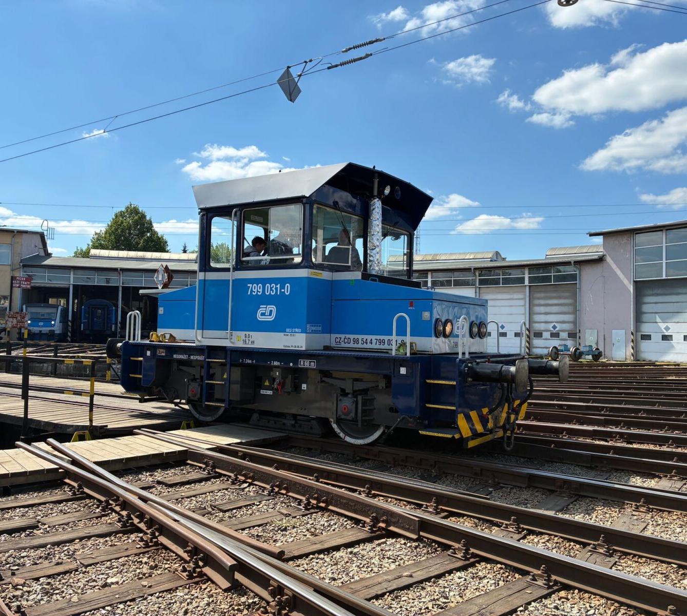 Exkurze - depo Českých drah - 7