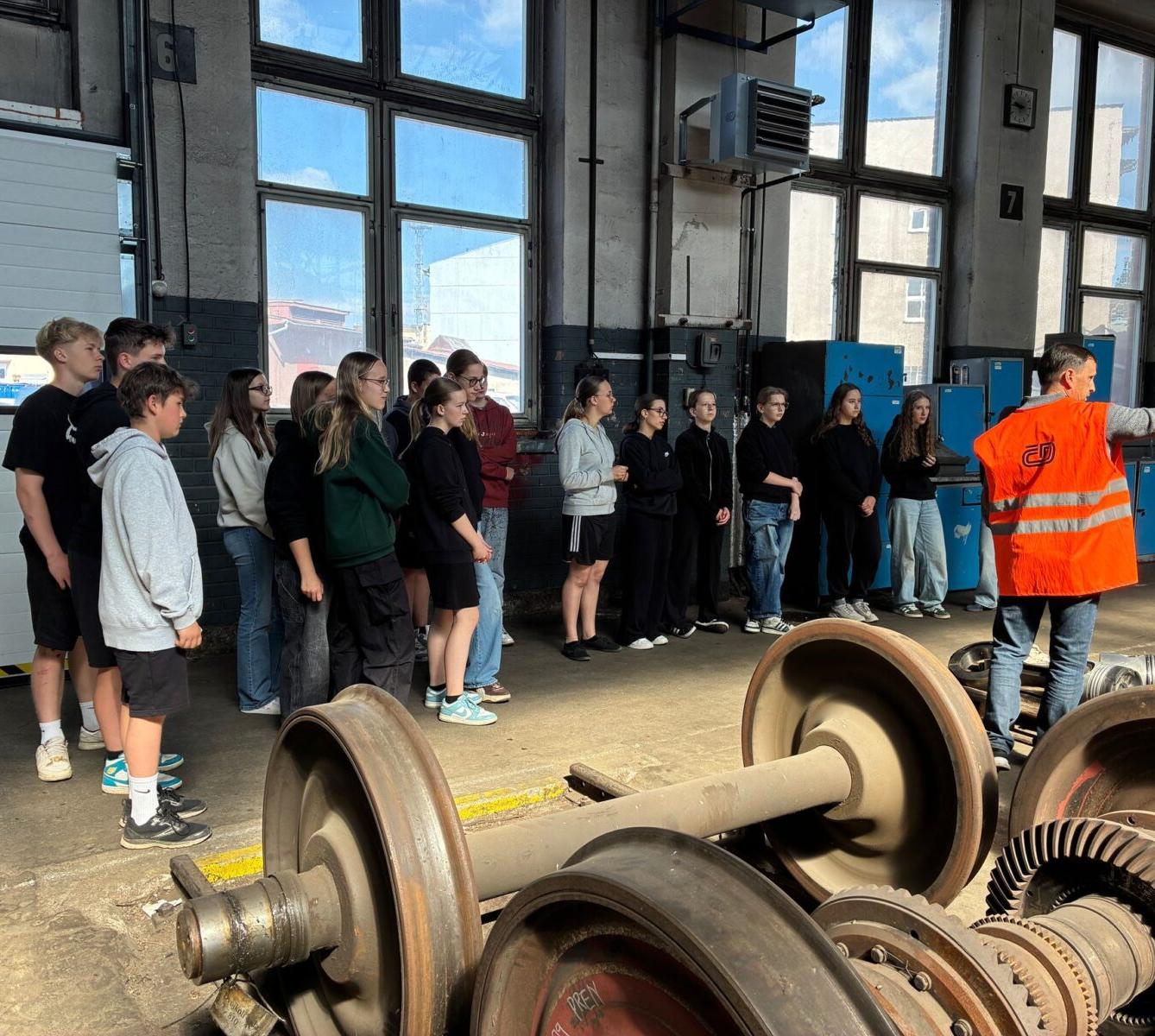 Exkurze - depo Českých drah - 13