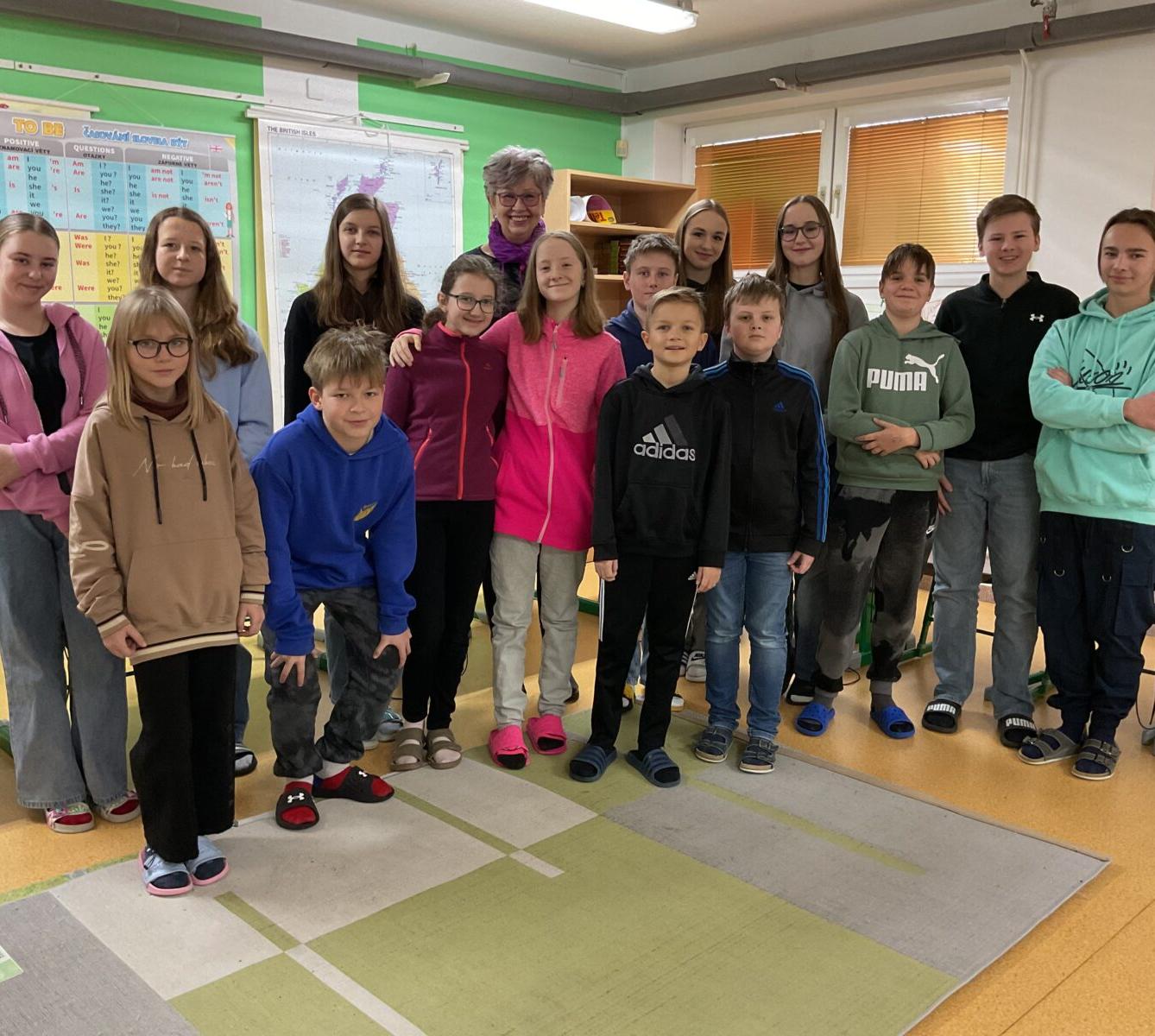 Setkání členů Žákovského parlamentu s paní ředitelkou - 9