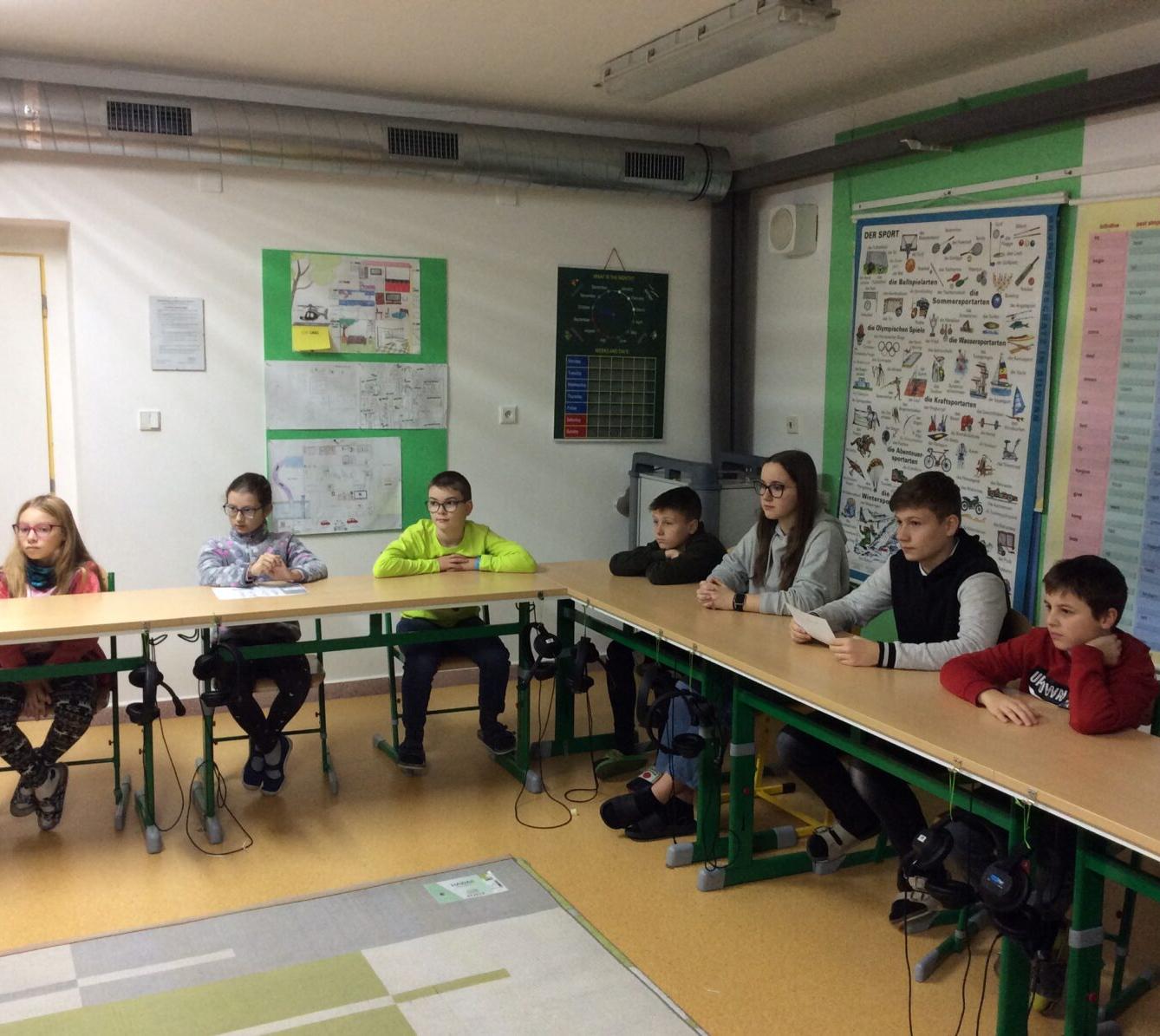 Setkání členů Žákovského parlamentu s paní ředitelkou - 1