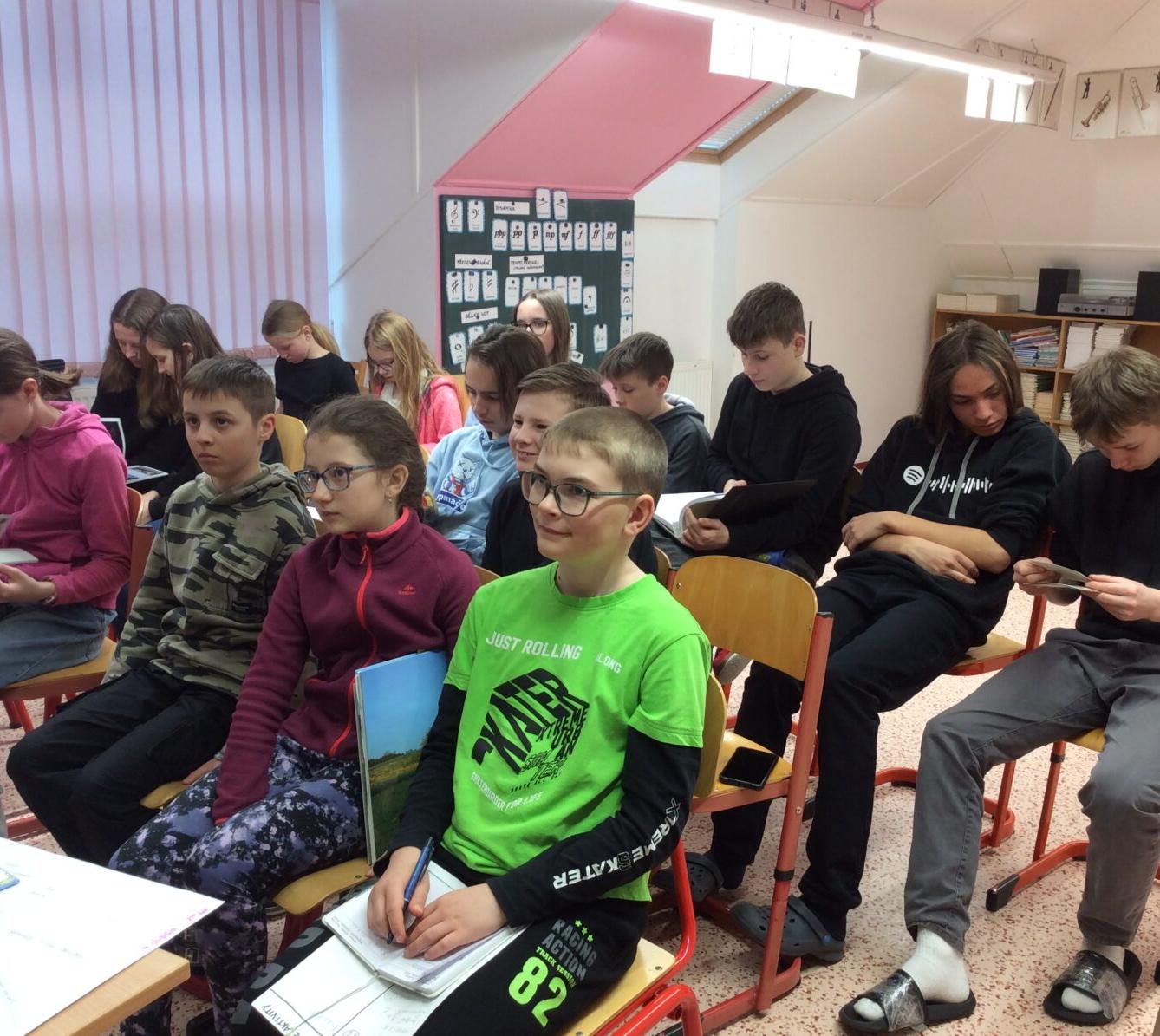 Beseda Žákovského parlamentu s paní Blankou Urbanovou - 2