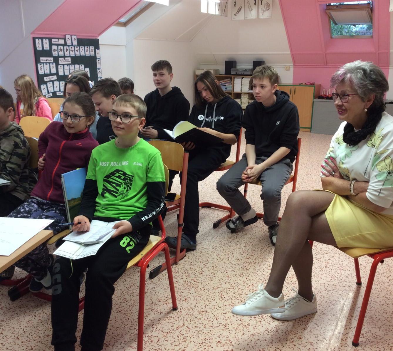 Beseda Žákovského parlamentu s paní Blankou Urbanovou - 3