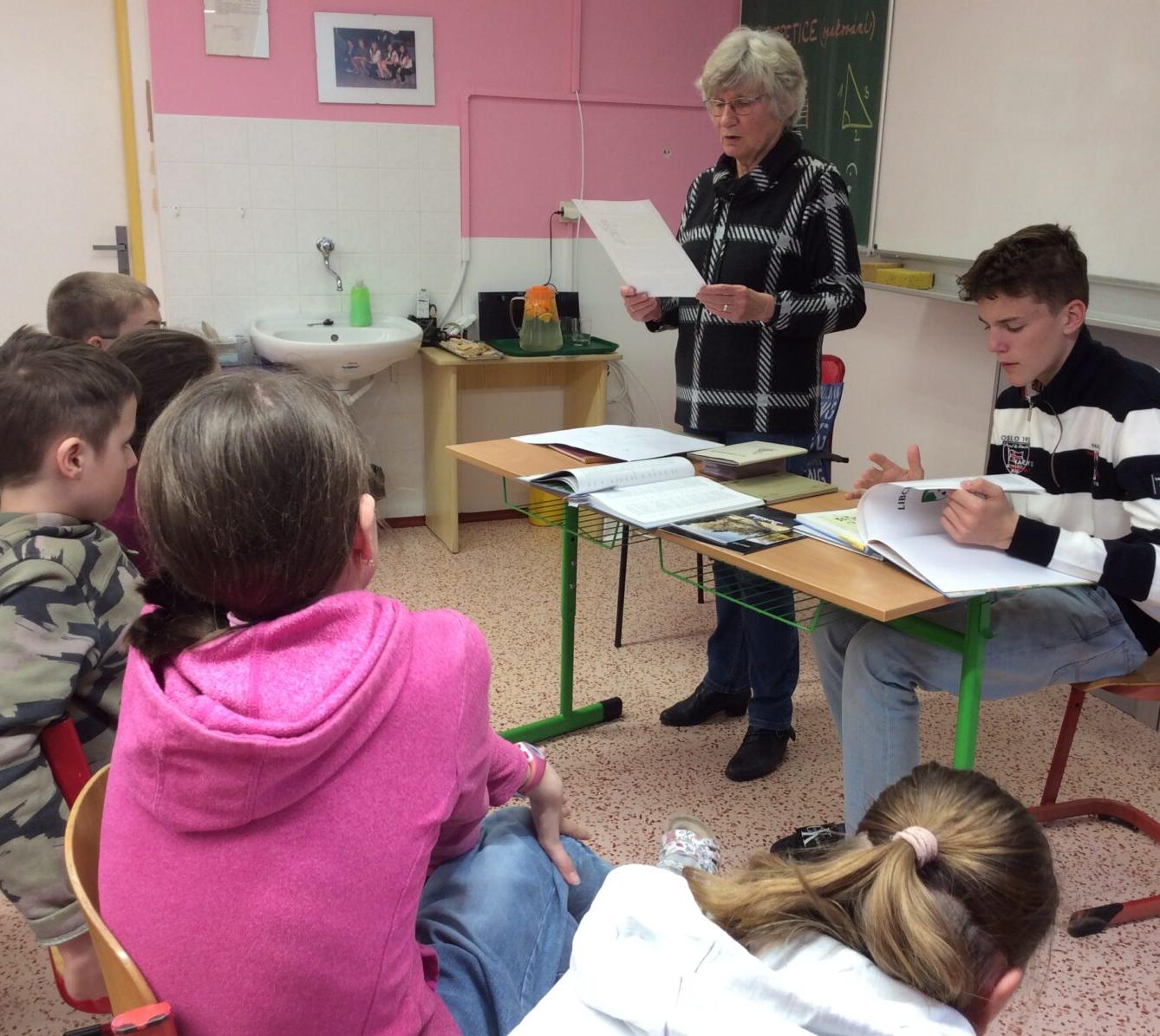 Beseda Žákovského parlamentu s paní Blankou Urbanovou - 7