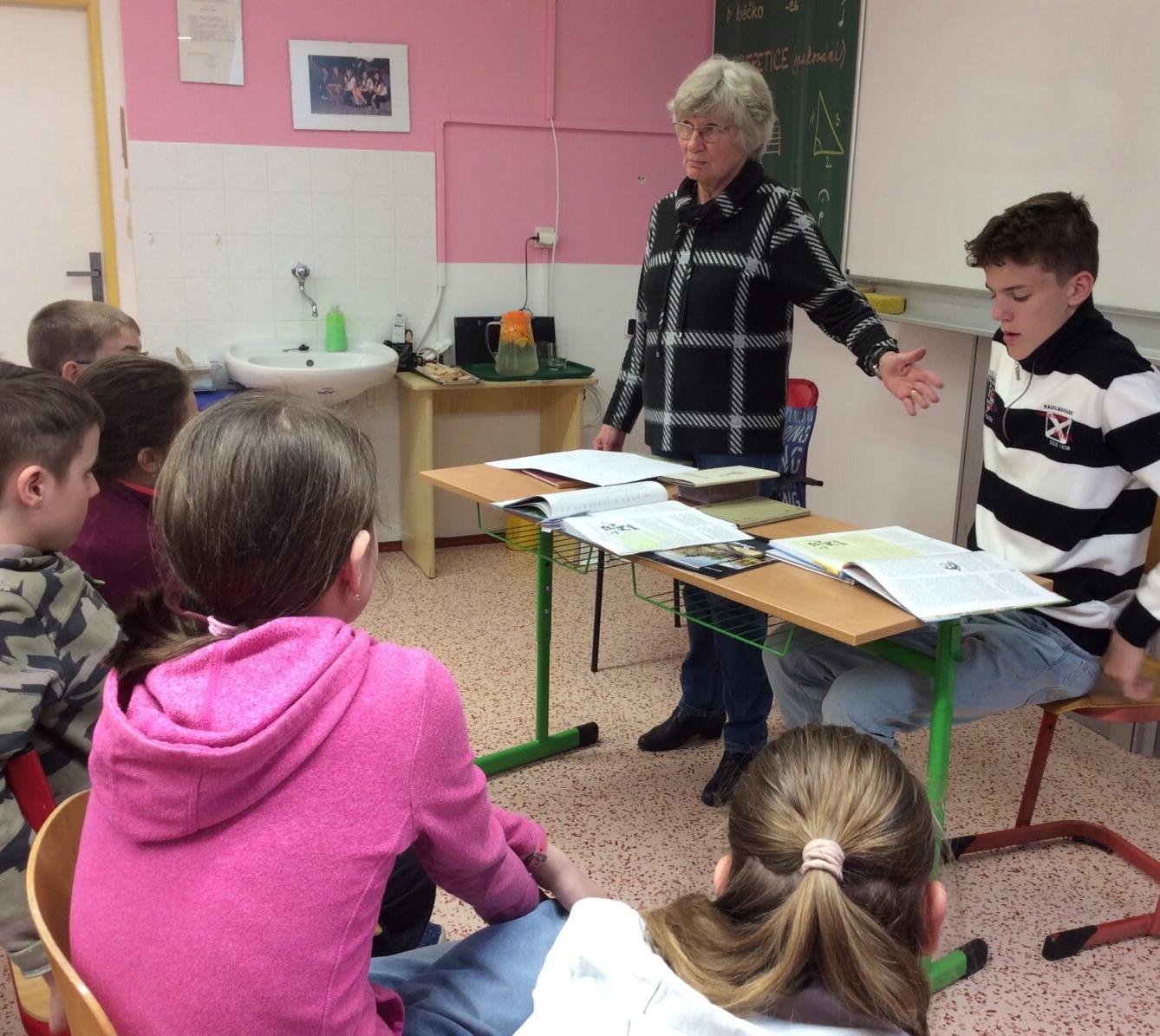 Beseda Žákovského parlamentu s paní Blankou Urbanovou - 8